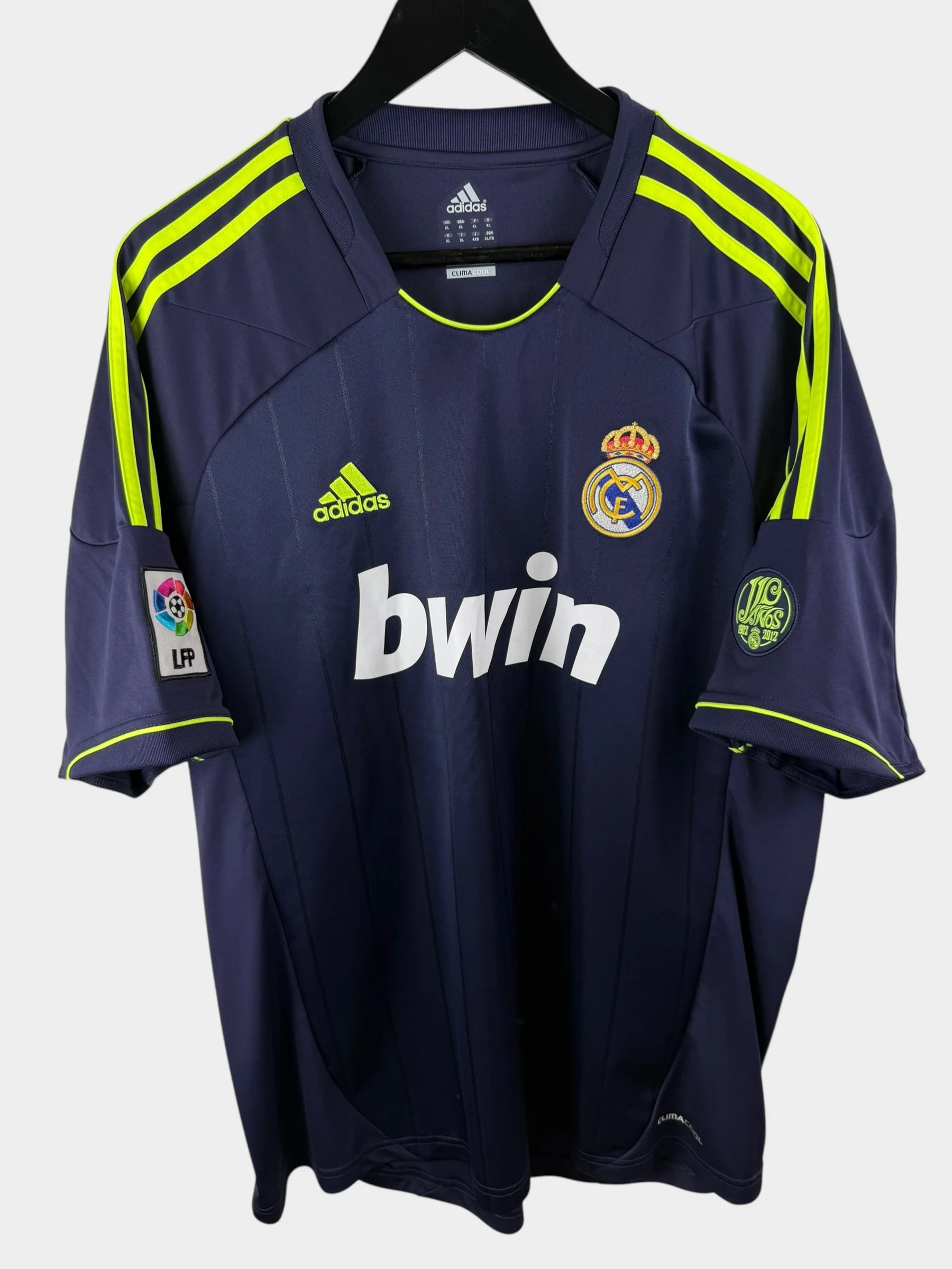 2012-13 REAL MADRID AWAY SHIRT RONALDO #7 XL - Image 2