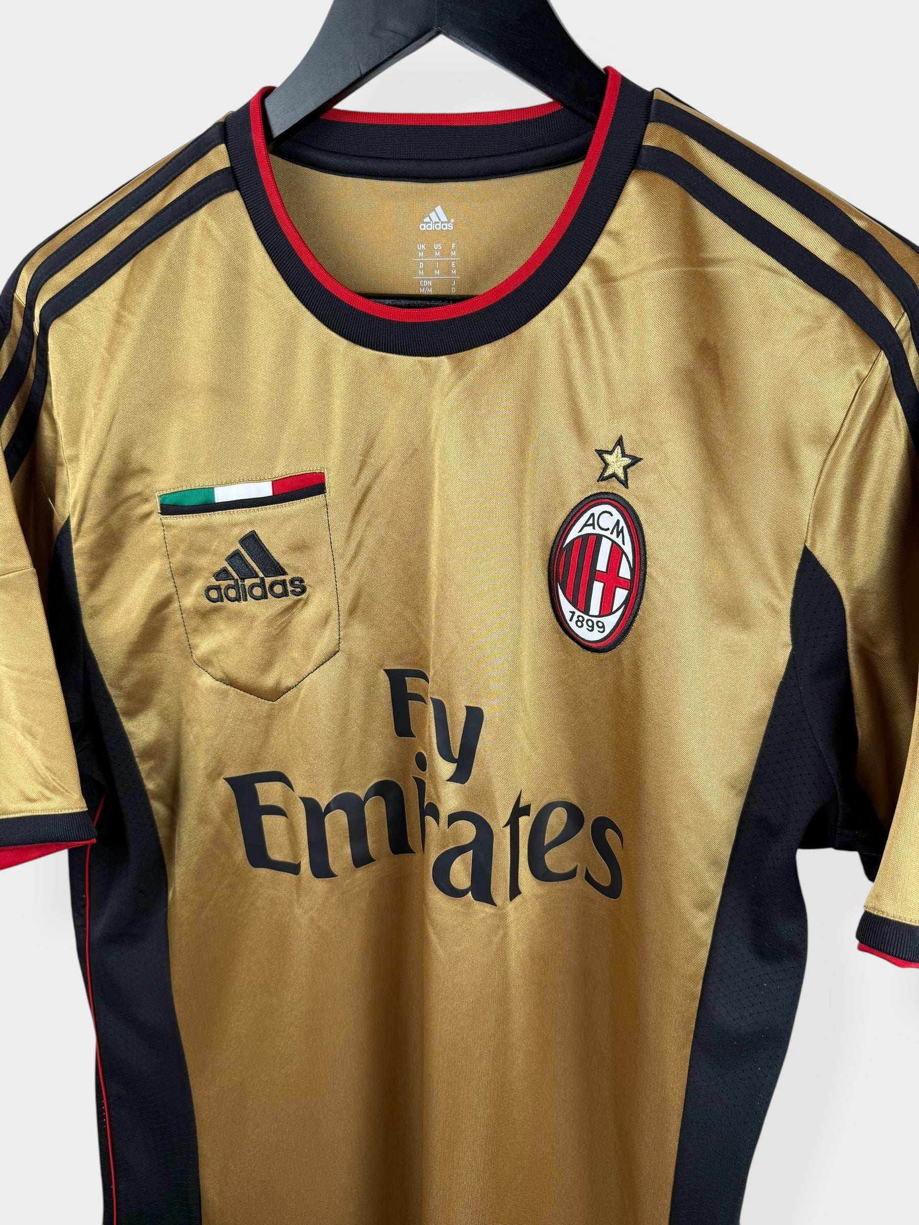 2013-14 AC MILAN THIRD SHIRT BALOTELLI #45 M - Image 4
