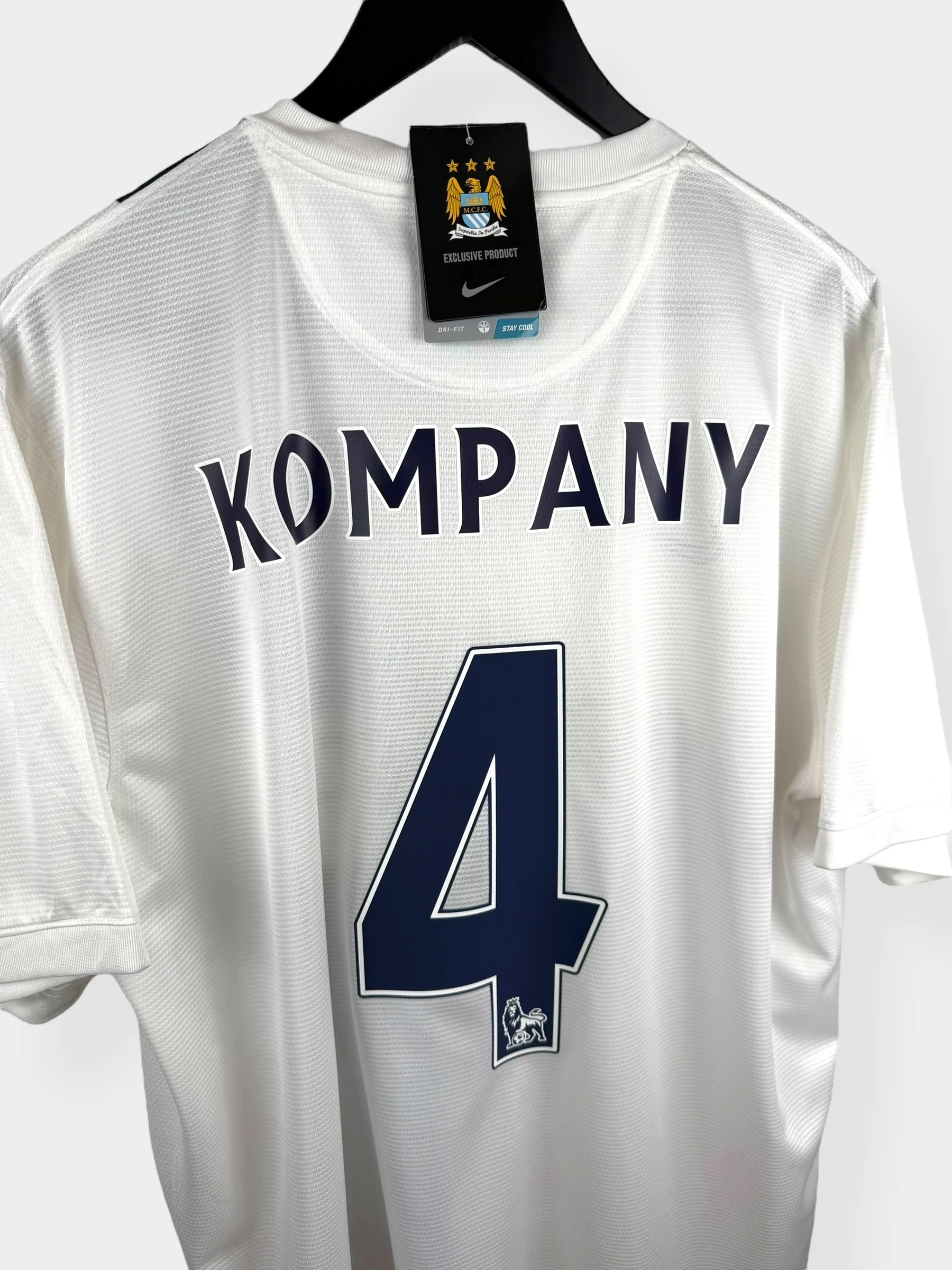 2013-14 MANCHESTER CITY THIRD SHIRT KOMPANY #4 XL - Image 3