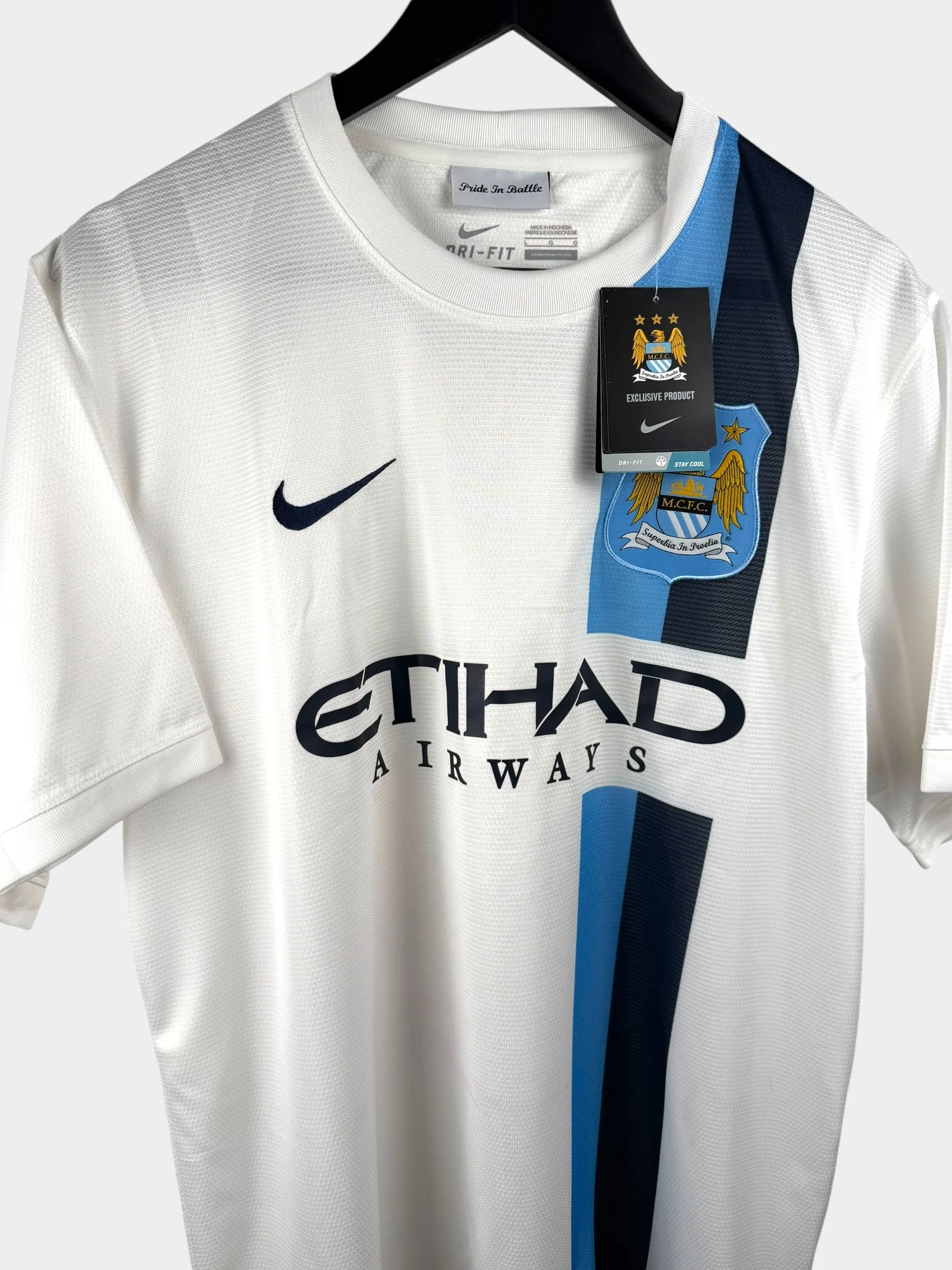 2013-14 MANCHESTER CITY THIRD SHIRT L - Image 3