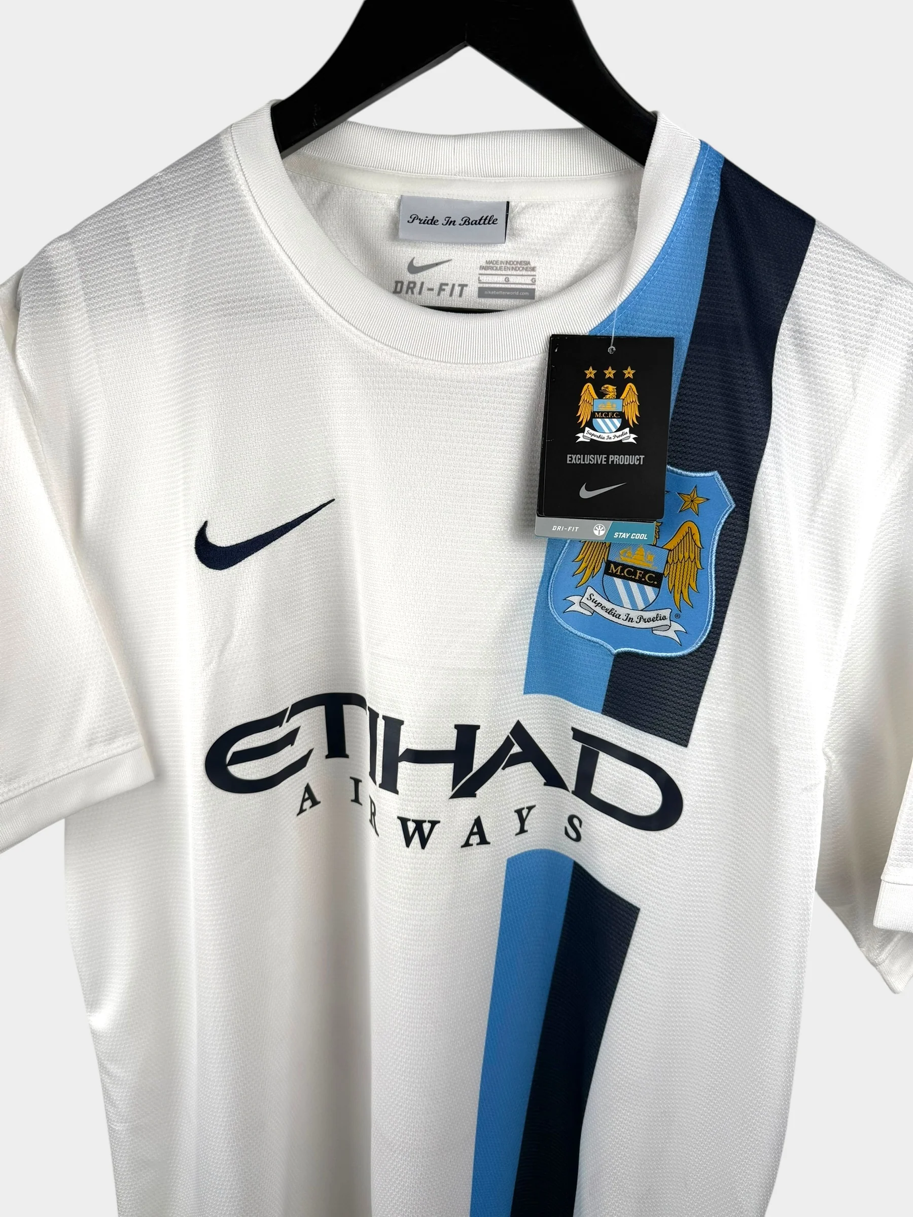 2013-14 MANCHESTER CITY THIRD SHIRT L - Image 4