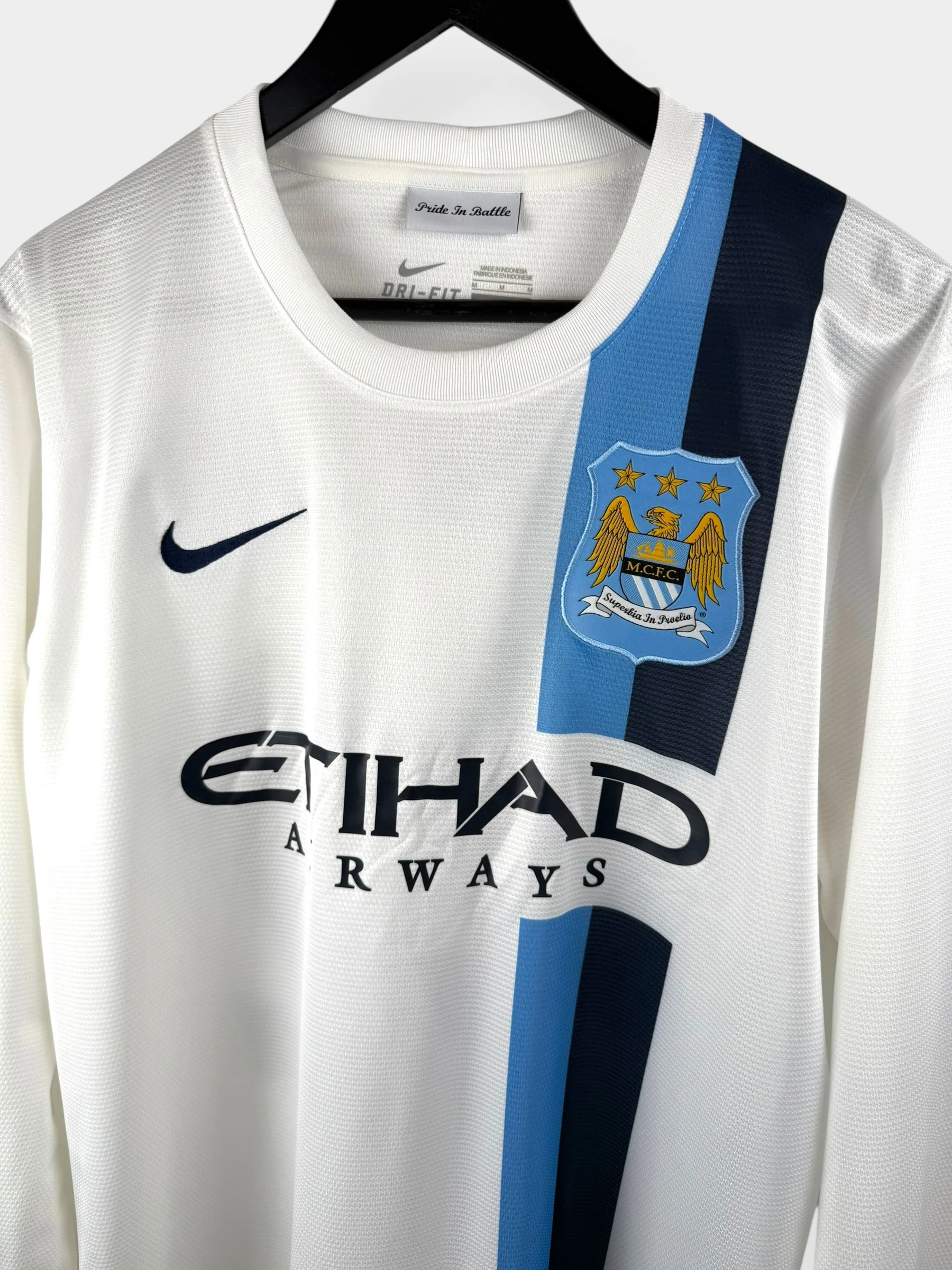 2013-14 MANCHESTER CITY THIRD SHIRT LS TOURE YAYA #42 M - Image 4