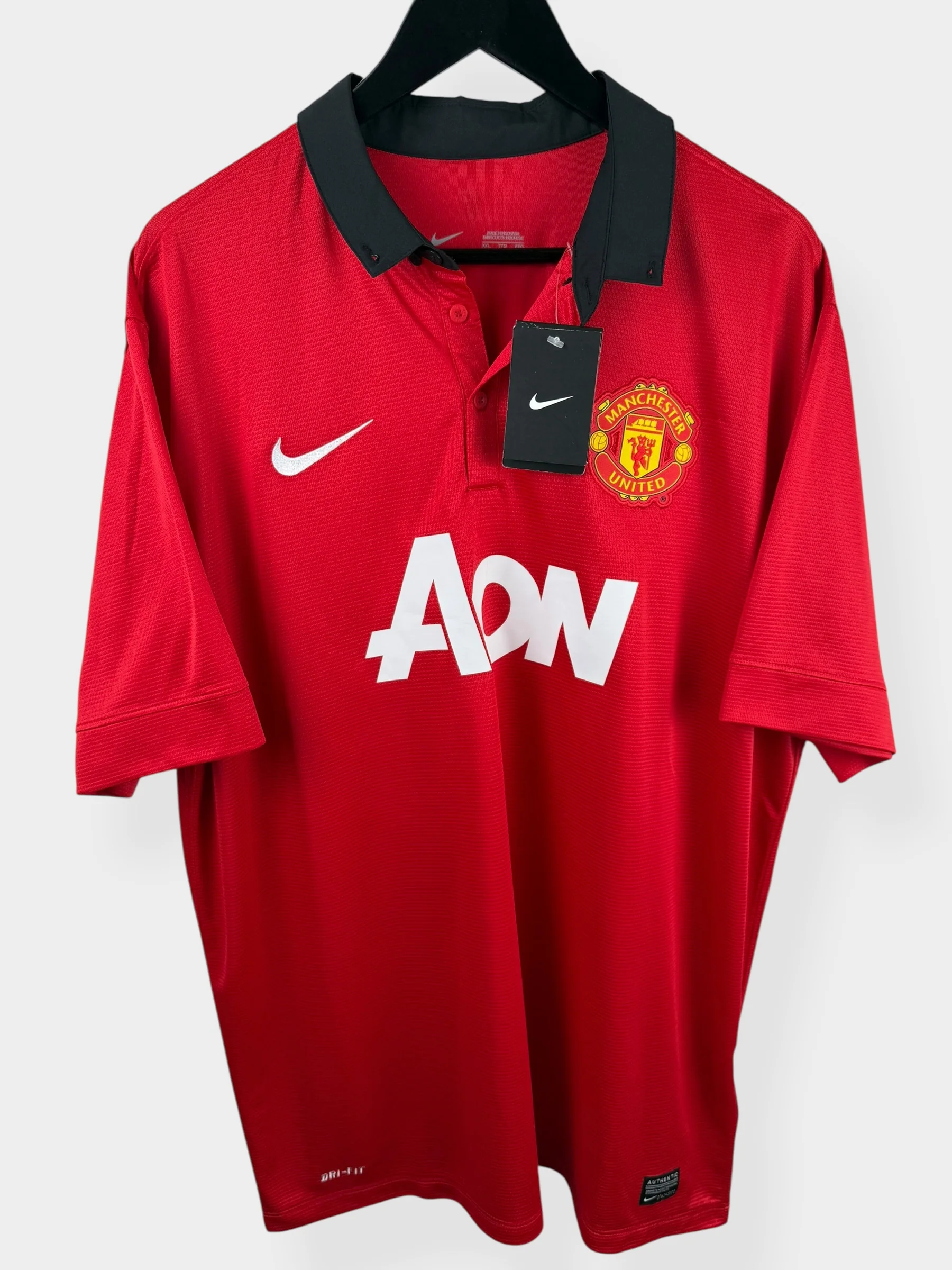 2013-14 MANCHESTER UNITED HOME SHIRT XXL