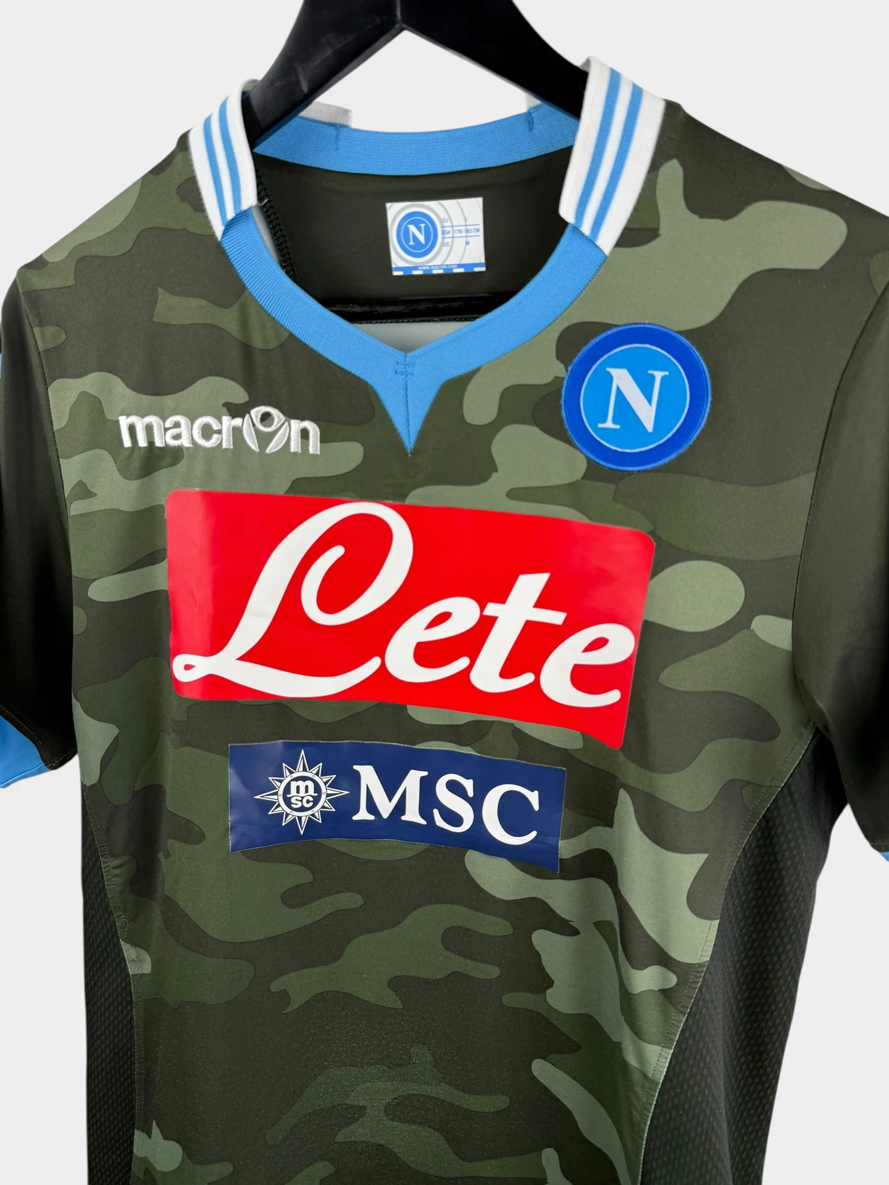 2013-14 NAPOLI AWAY SHIRT L - Image 4