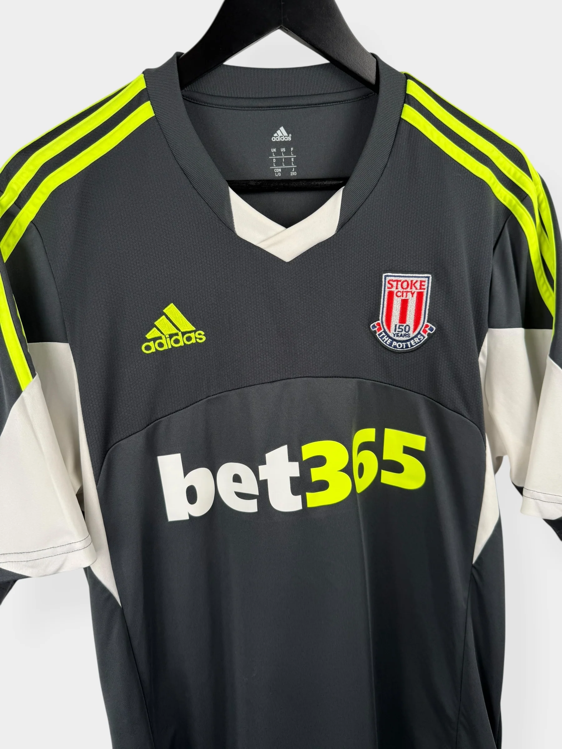 2013-14 STOKE CITY AWAY SHIRT L - Image 3
