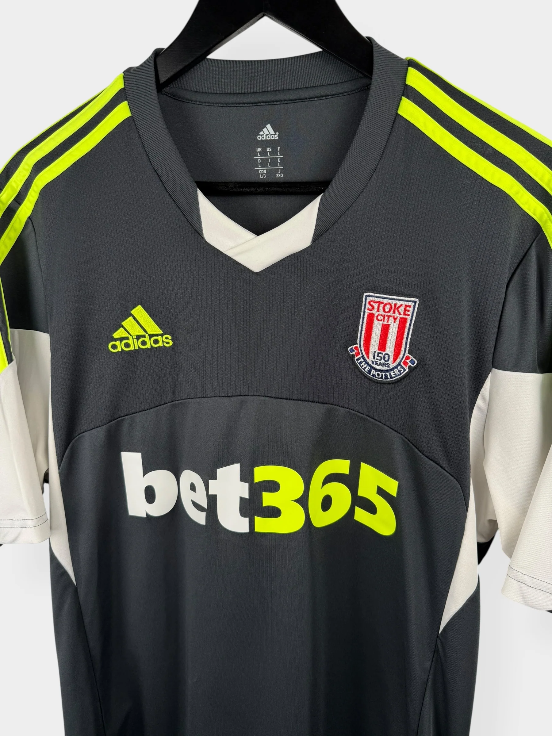 2013-14 STOKE CITY AWAY SHIRT L - Image 4