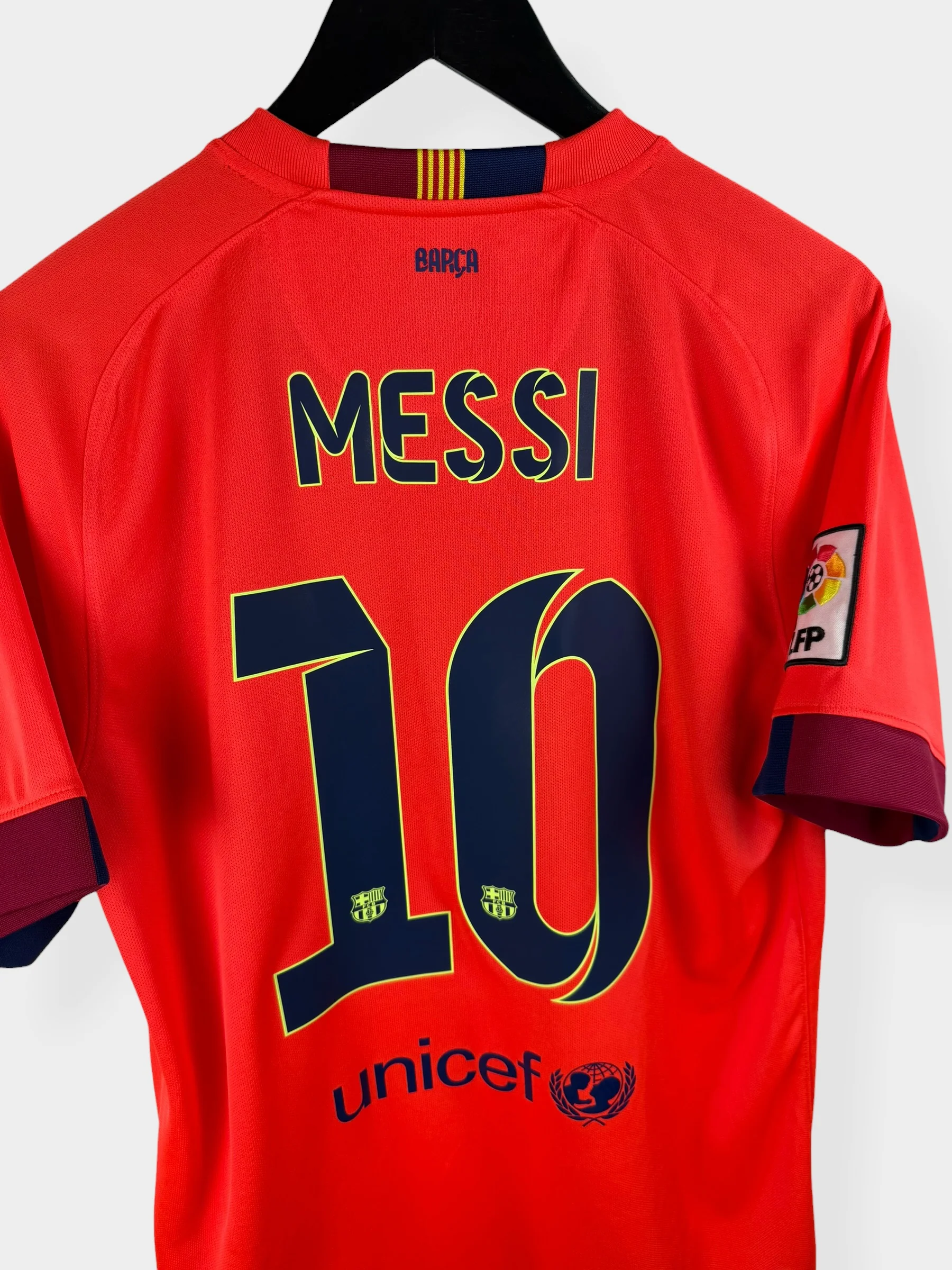 2014-15 BARCELONA AWAY SHIRT MESSI #10 M - Image 3