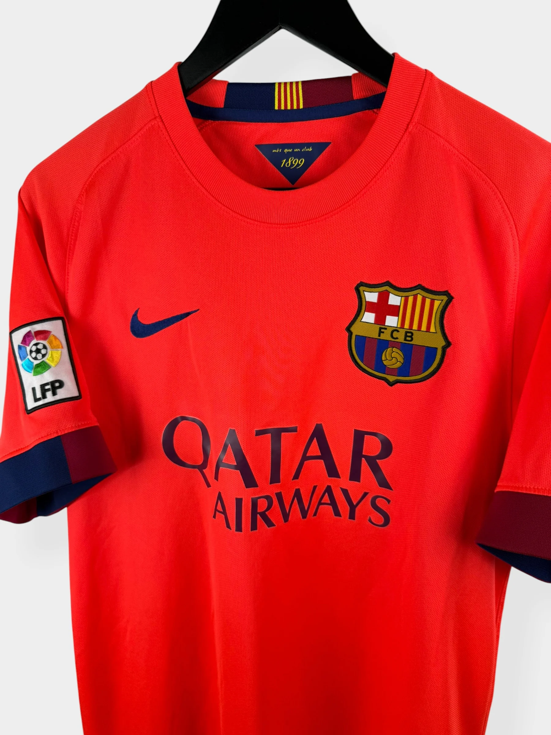 2014-15 BARCELONA AWAY SHIRT MESSI #10 M - Image 4