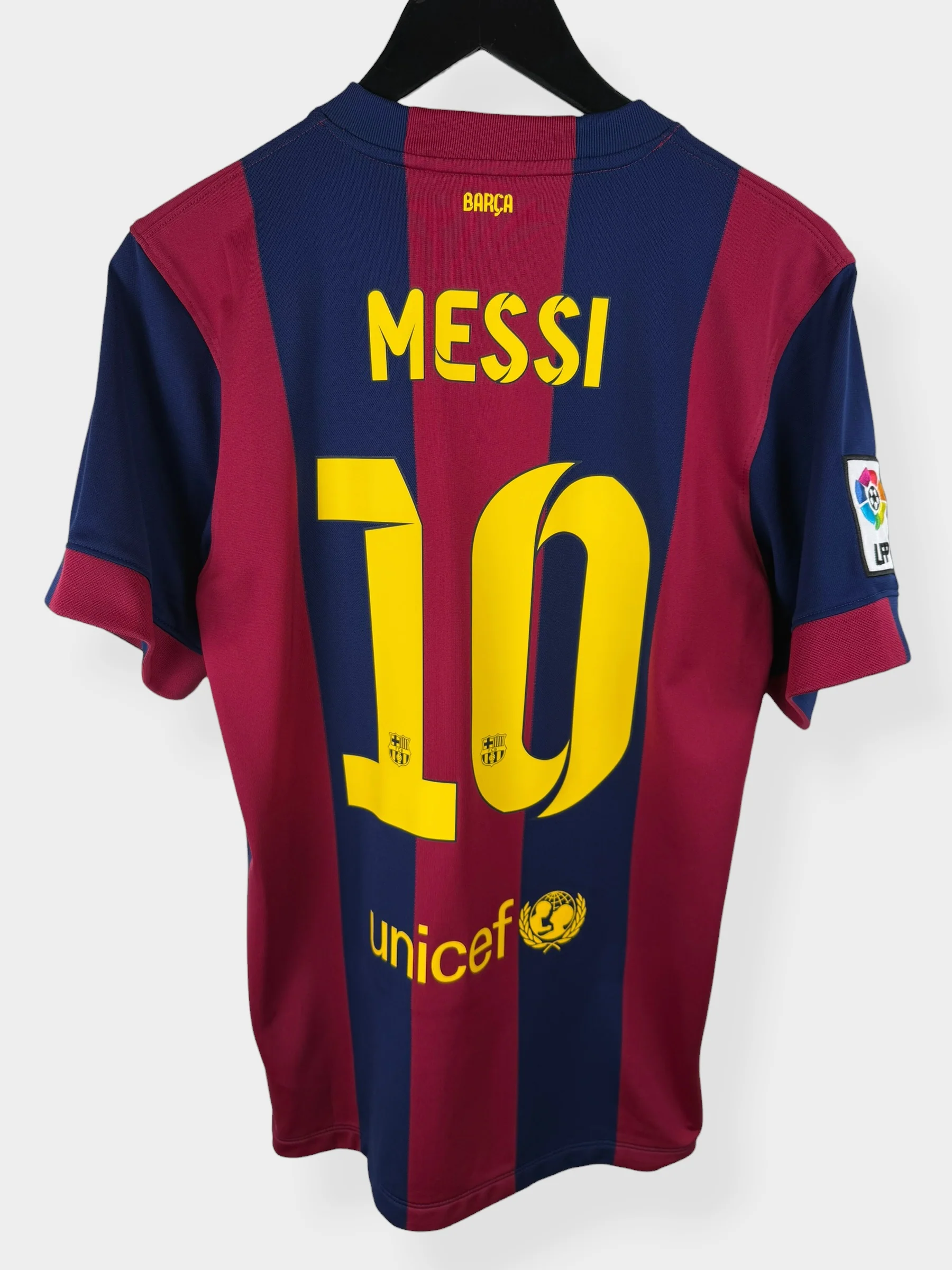 2014-15 BARCELONA HOME SHIRT MESSI #10 S