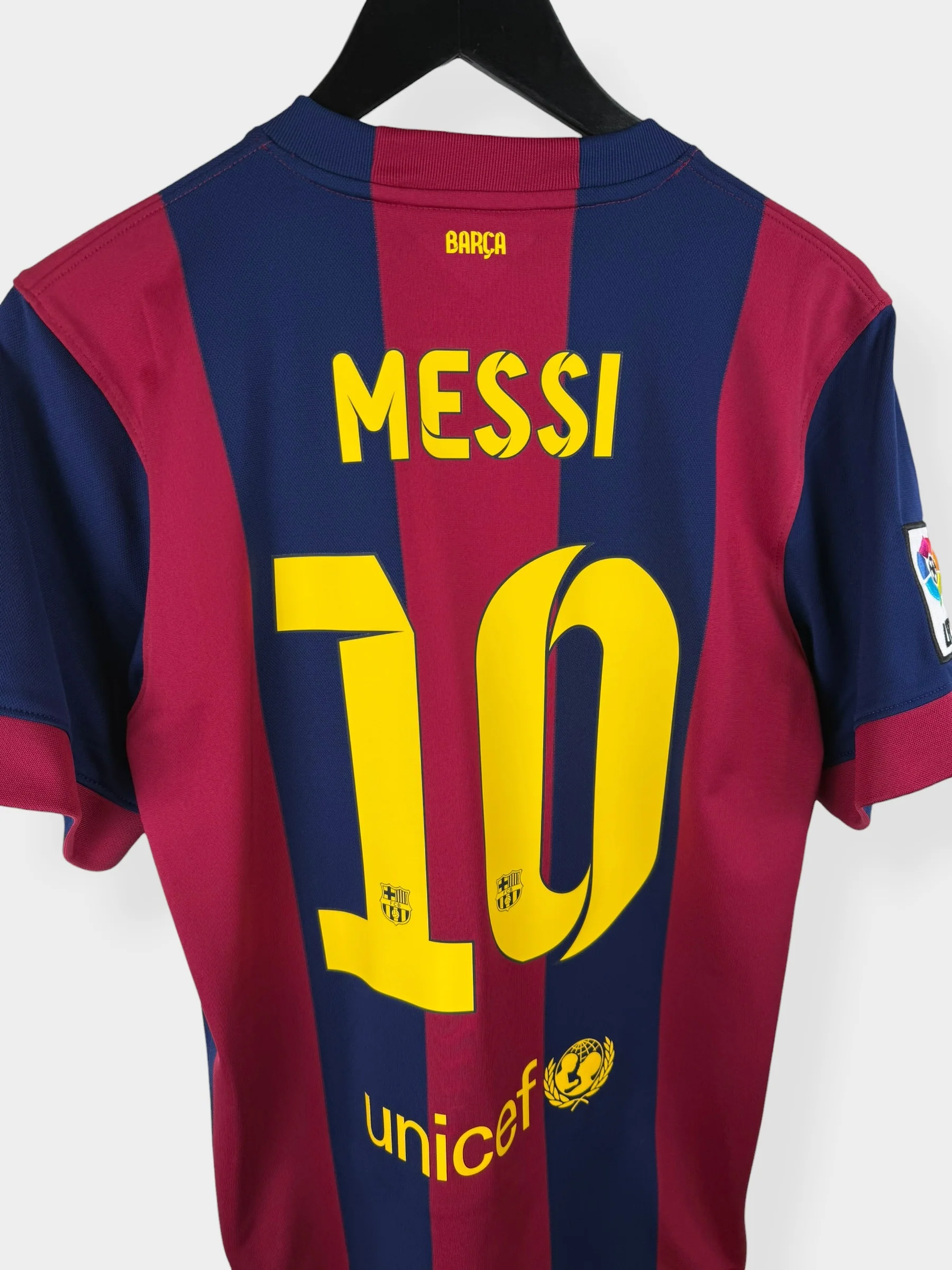 2014-15 BARCELONA HOME SHIRT MESSI #10 S - Image 3