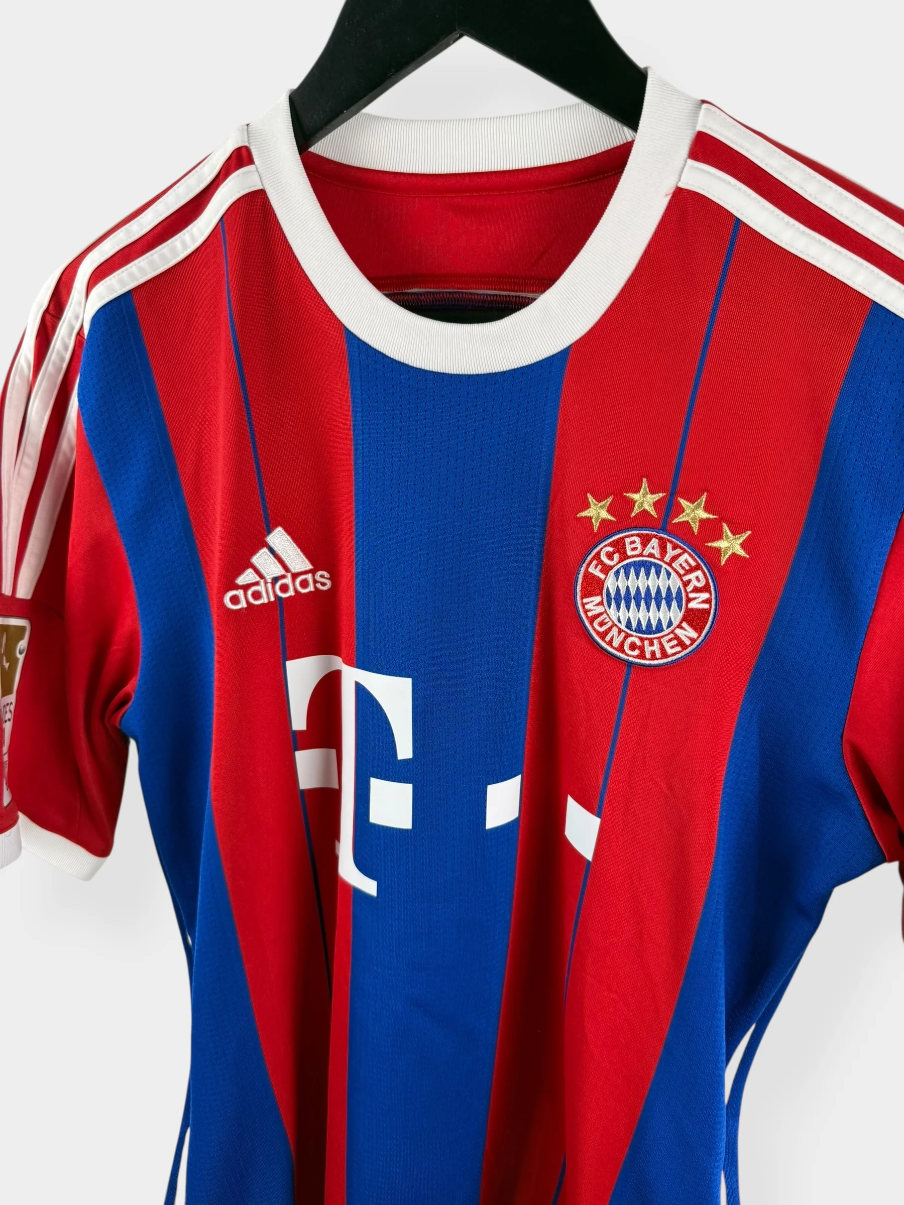2014-15 BAYERN MUNICH HOME SHIRT ROBBEN #10 M - Image 4