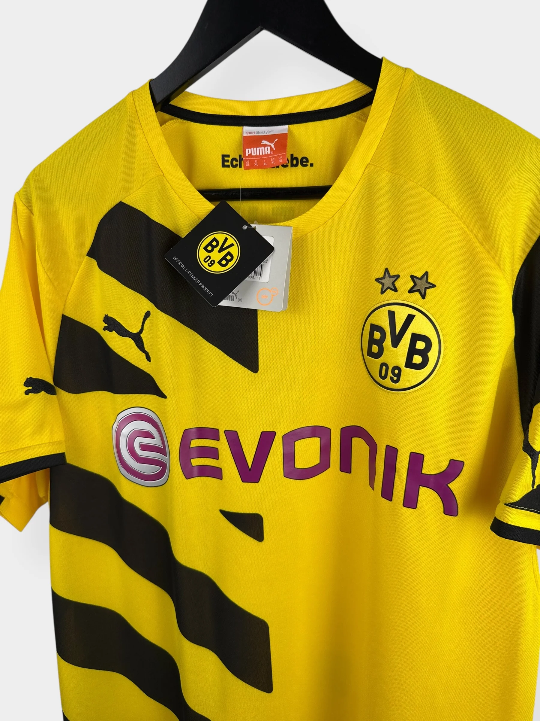 2014-15 BORUSSIA DORTMUND HOME SHIRT REUS #11 XL - Image 4