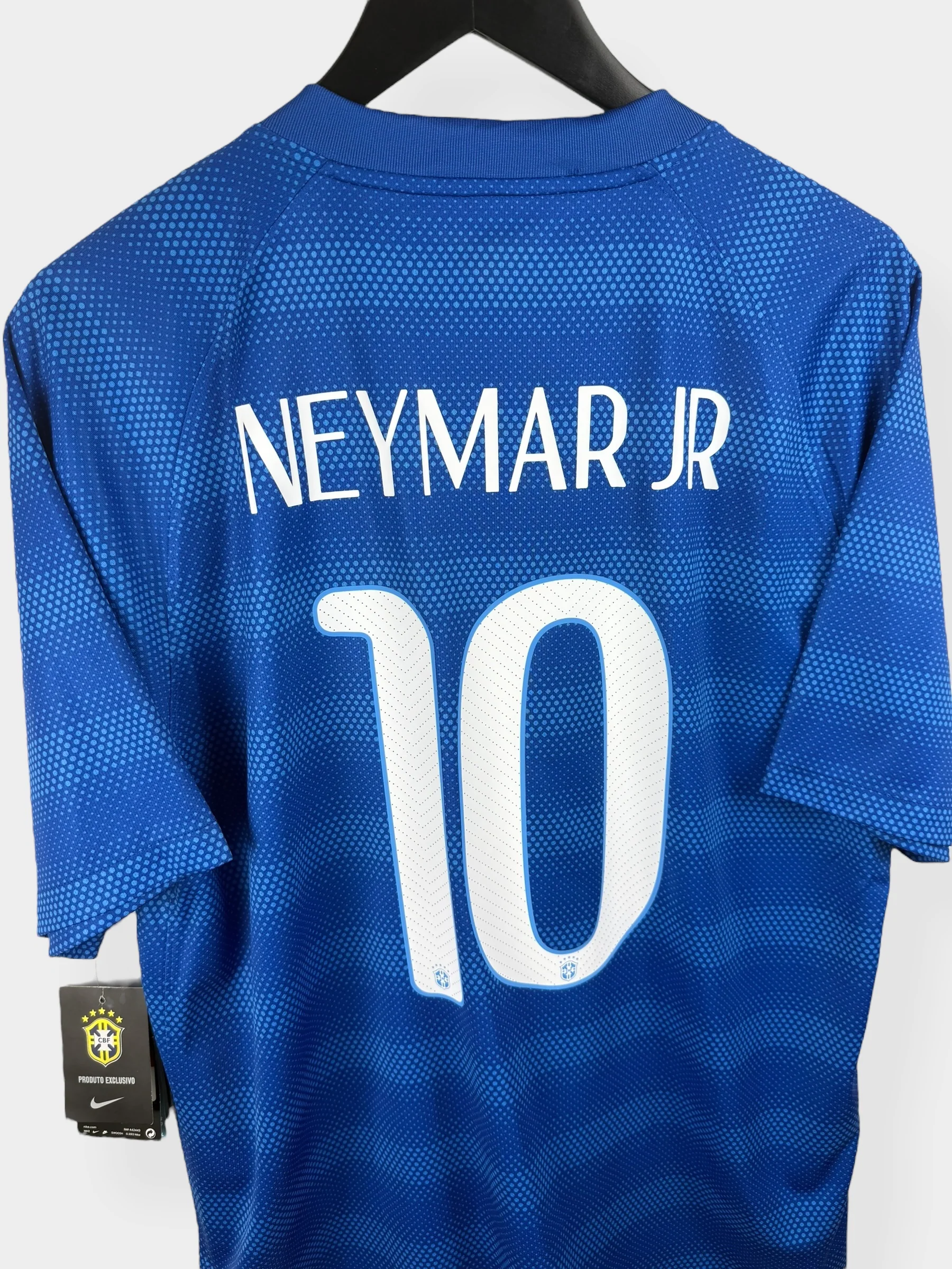 2014-15 BRAZIL AWAY SHIRT NEYMAR JR #10 L - Image 3