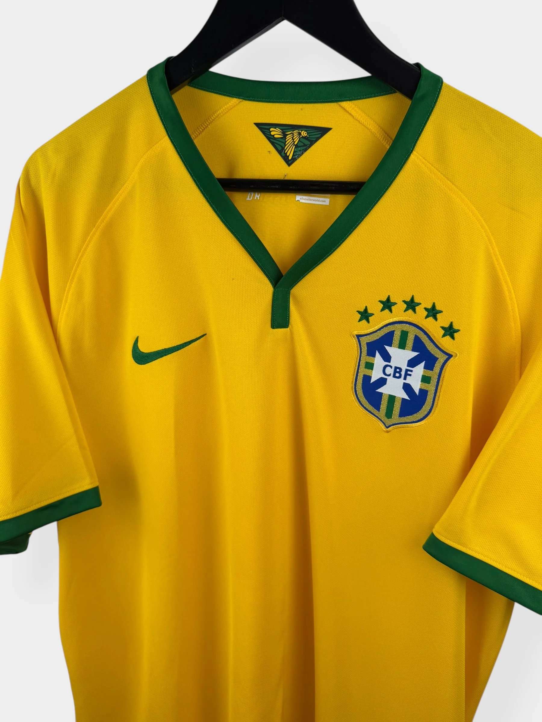 2014-15 BRAZIL HOME SHIRT XL - Image 4