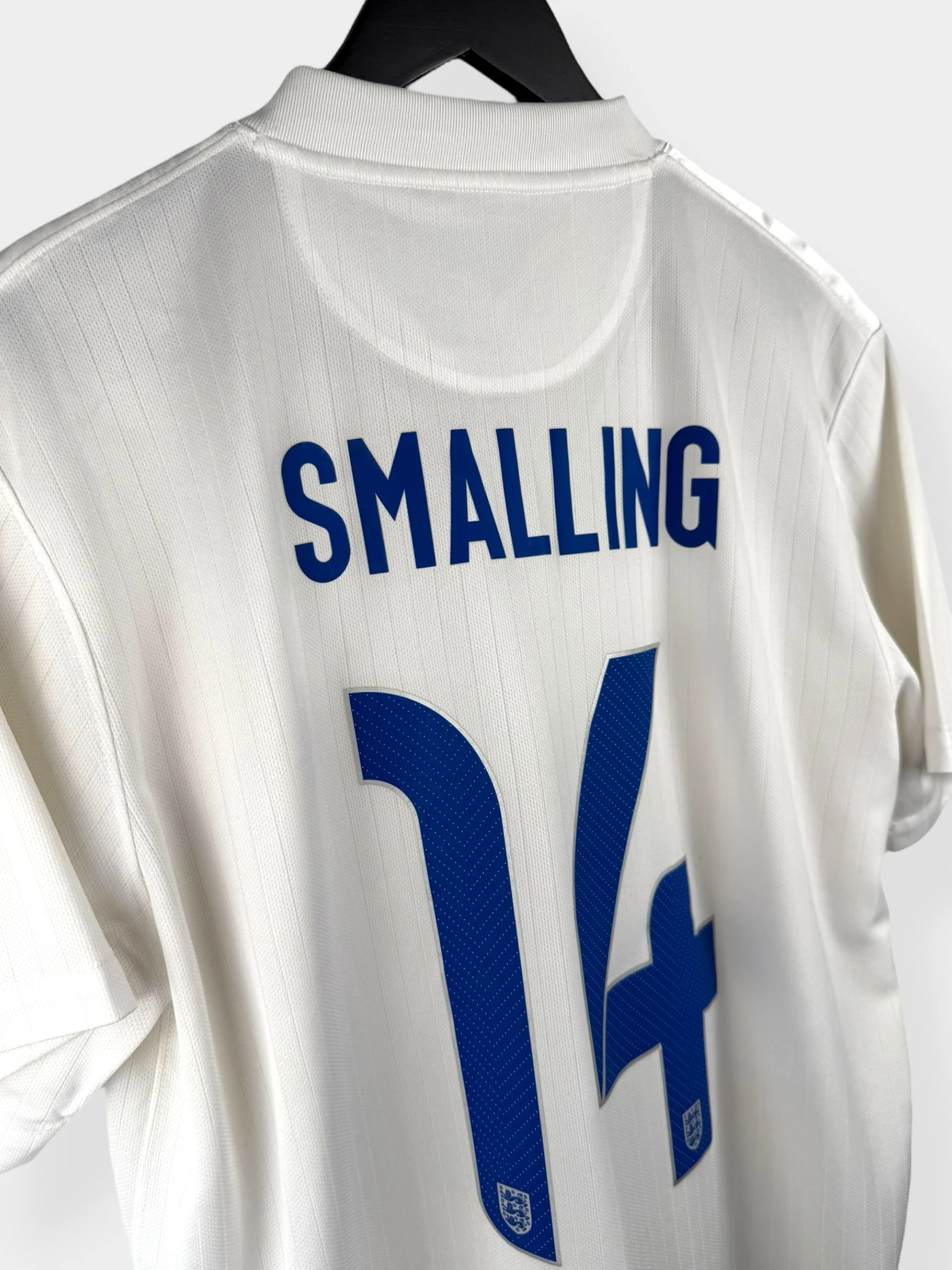 2014-15 ENGLAND HOME SHIRT SMALLING #14 L - Image 3