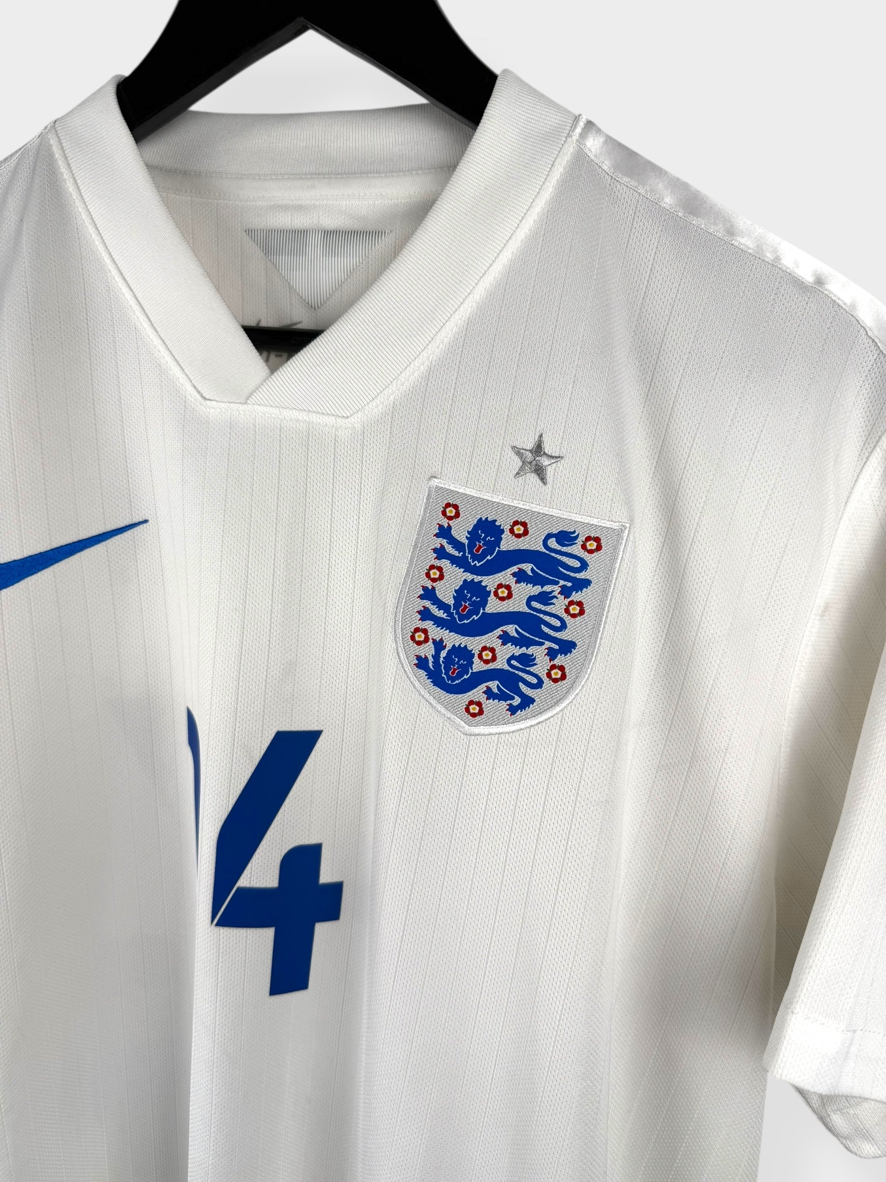 2014-15 ENGLAND HOME SHIRT SMALLING #14 L - Image 4