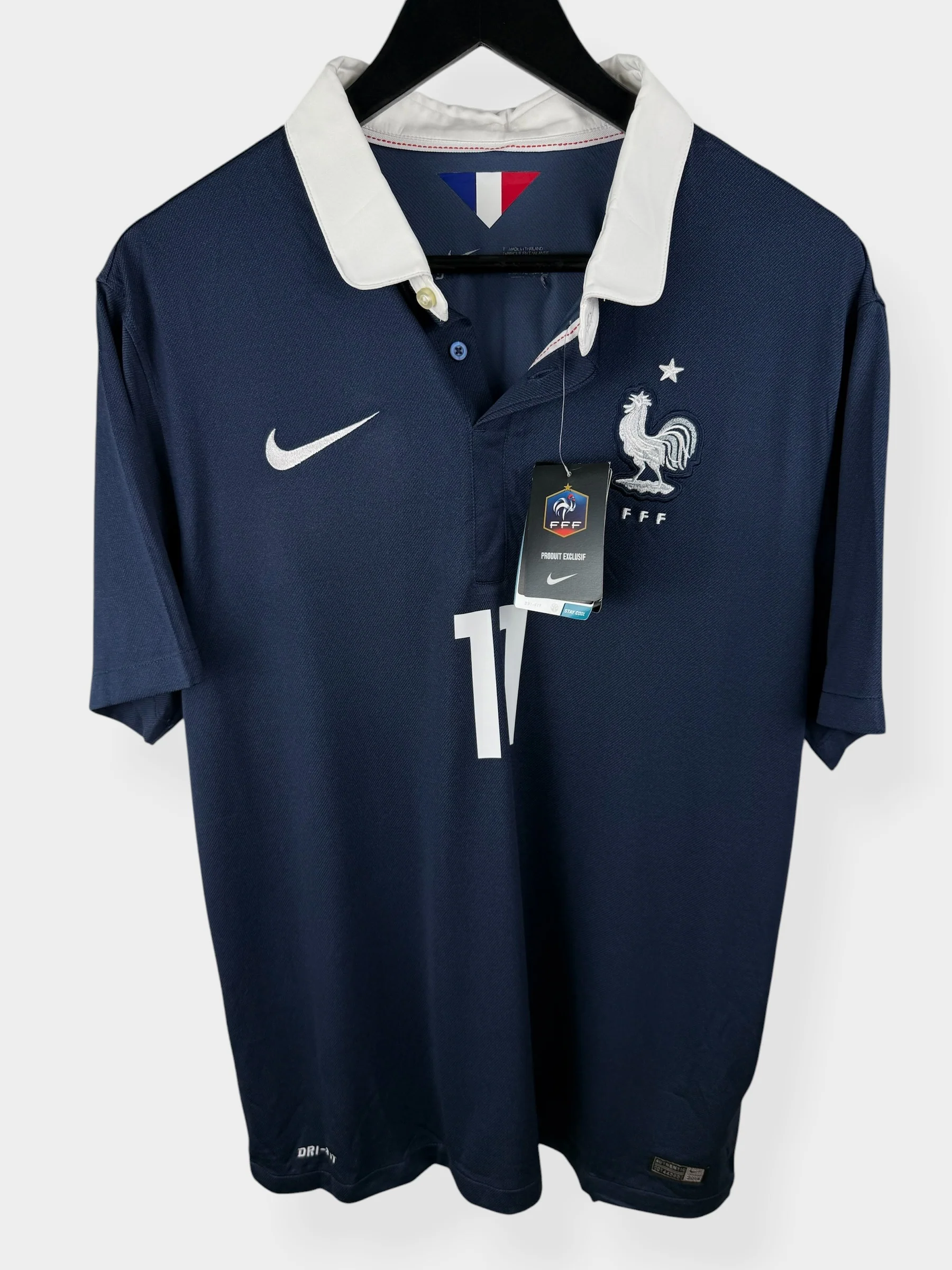 2014-15 FRANCE HOME SHIRT GRIEZMANN #11 L - Image 2