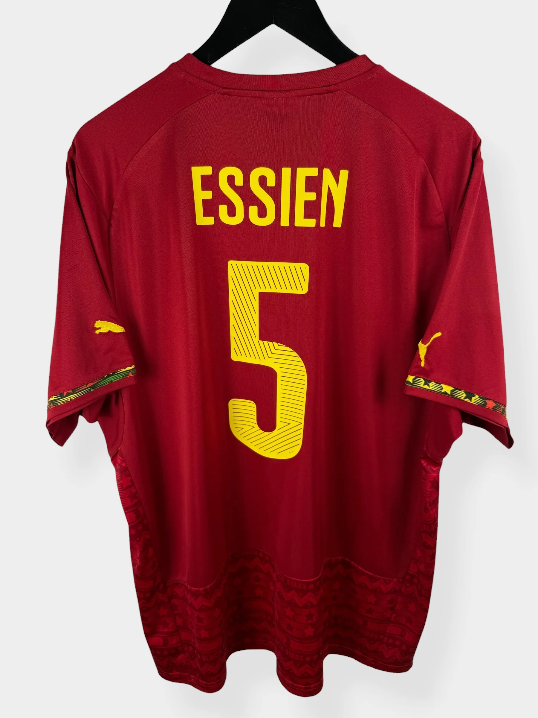 2014-15 GHANA AWAY SHIRT ESSIEN #5 XXL