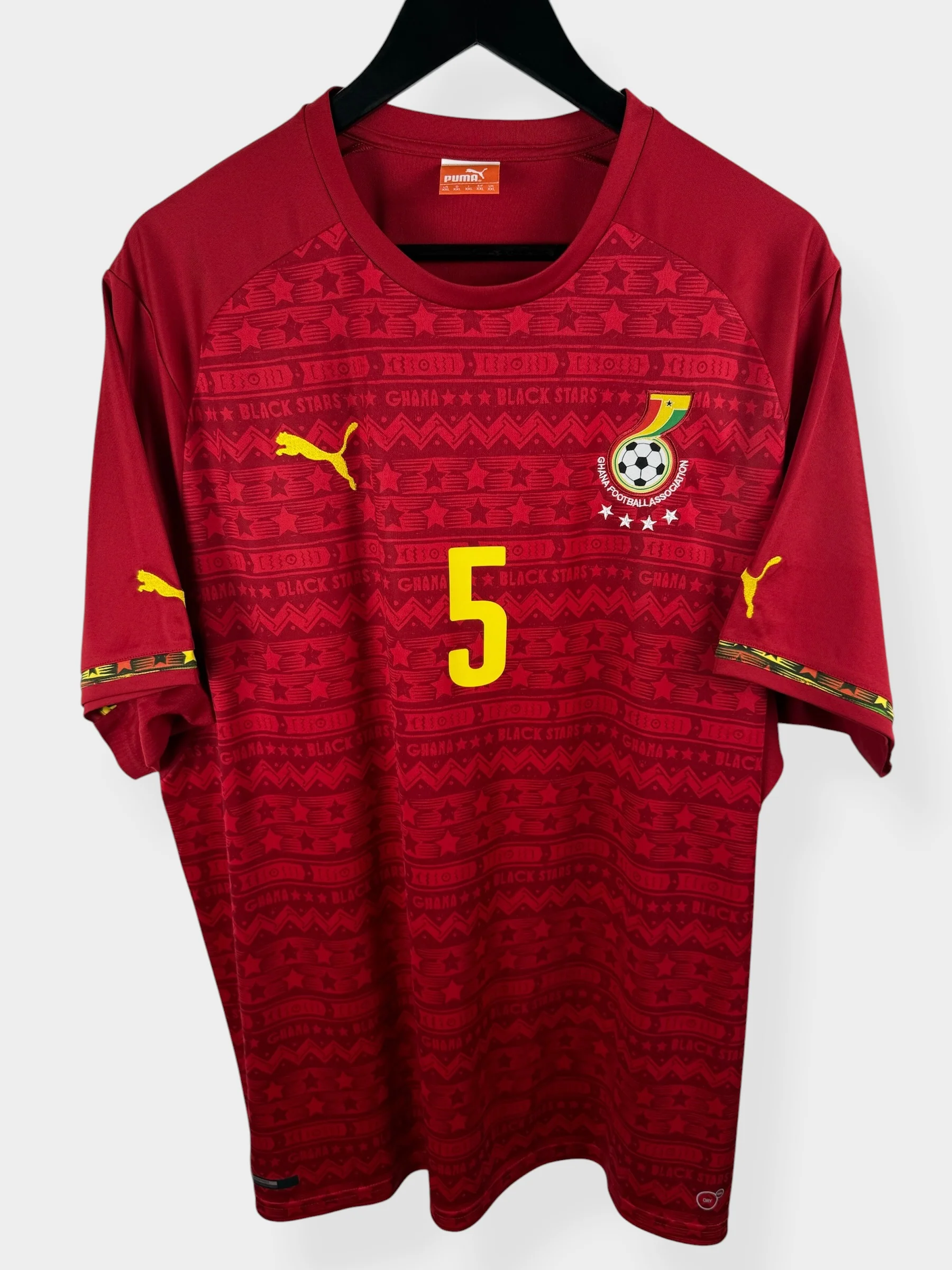 2014-15 GHANA AWAY SHIRT ESSIEN #5 XXL - Image 2