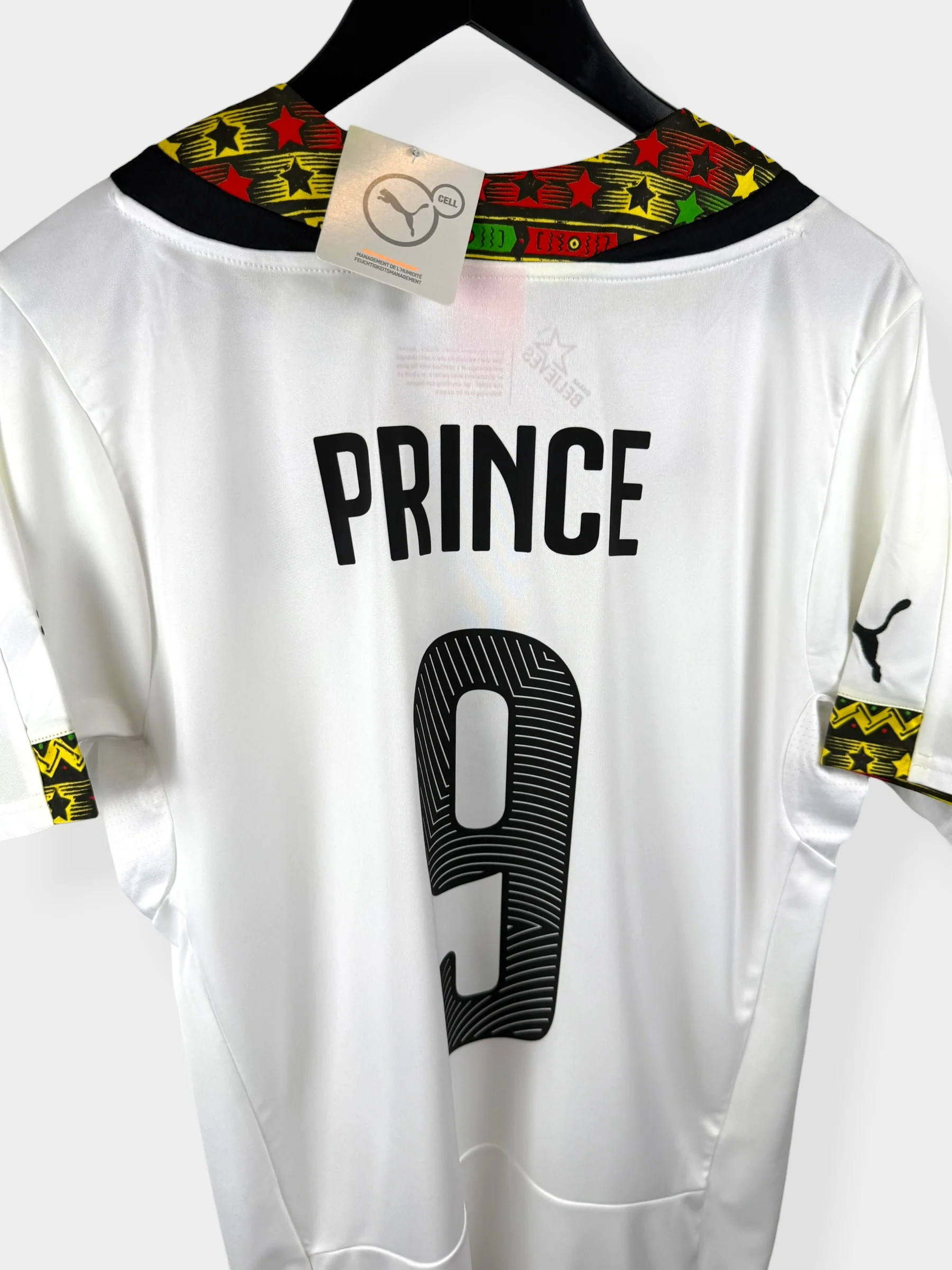 2014-15 GHANA HOME SHIRT BOATENG #9 M - Image 3