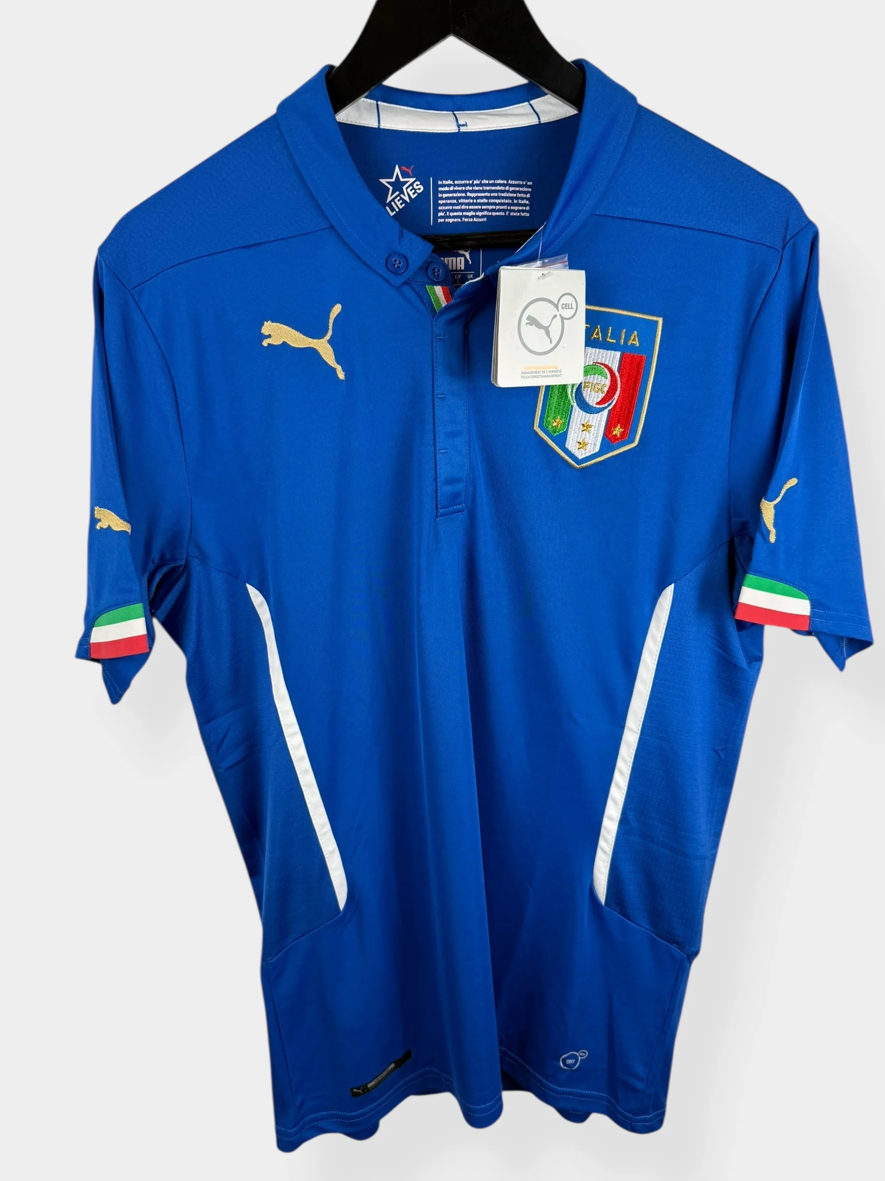 2014-15 ITALY HOME SHIRT L