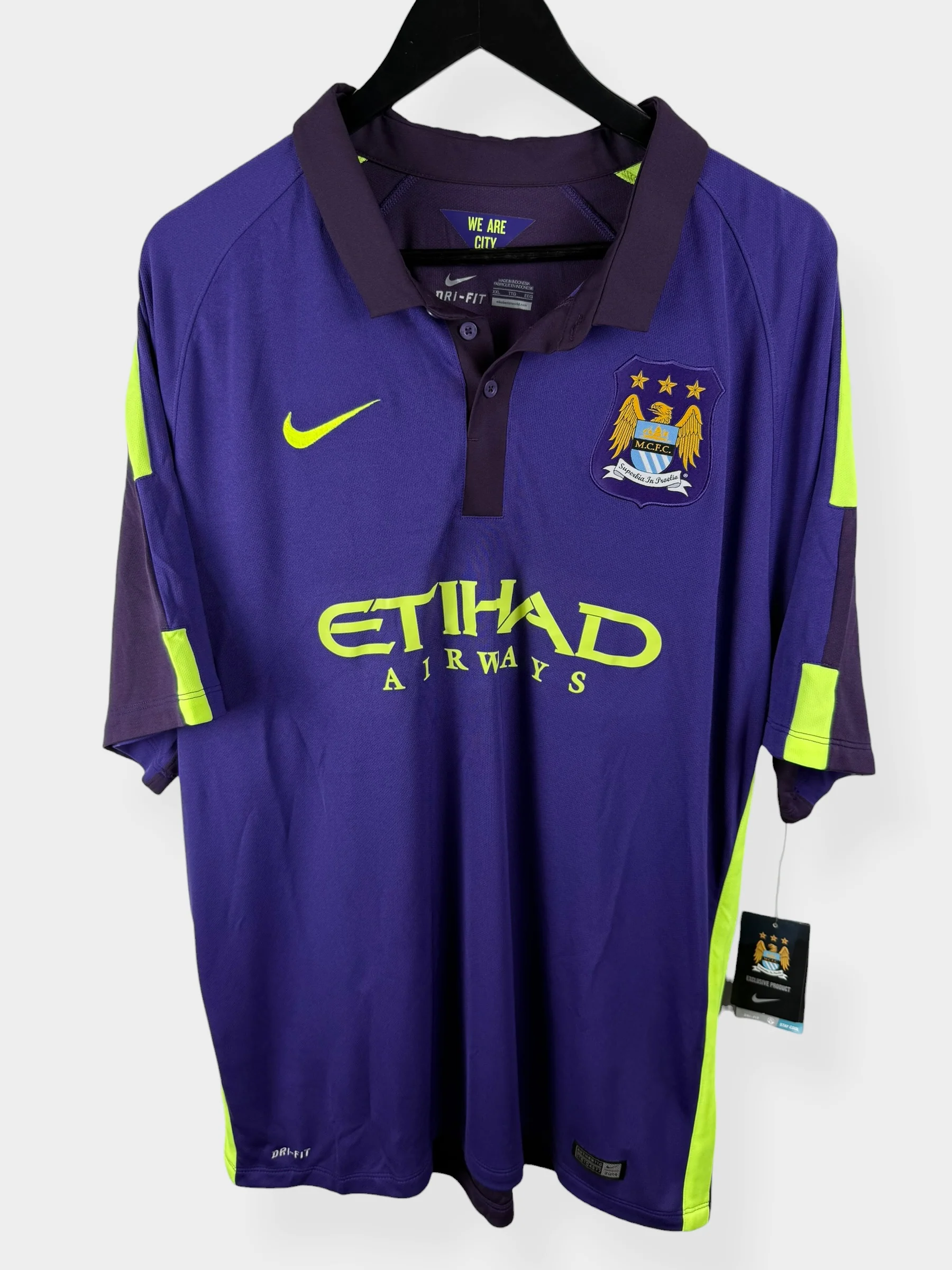 2014-15 MANCHESTER CITY THIRD SHIRT XXL