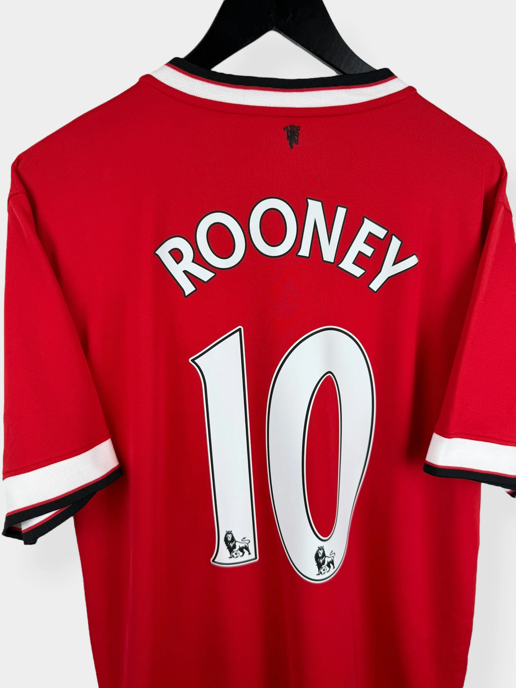 2014-15 MANCHESTER UNITED HOME SHIRT ROONEY #10 XL - Image 3