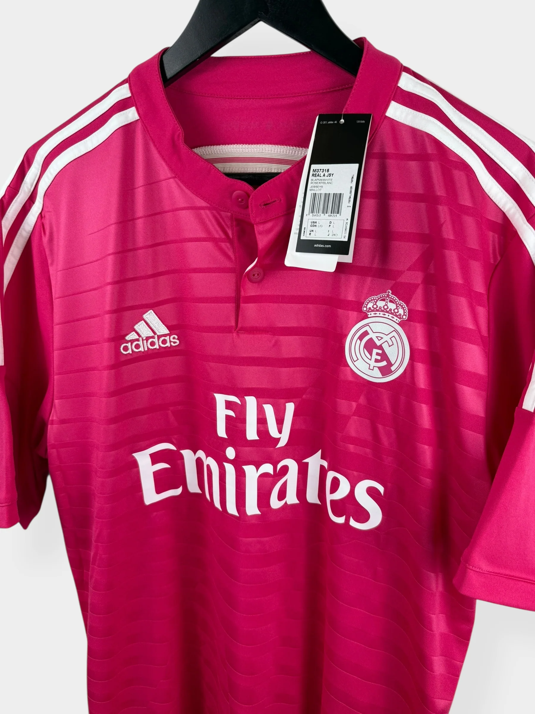 2014-15 REAL MADRID AWAY SHIRT RONALDO #7 L - Image 4