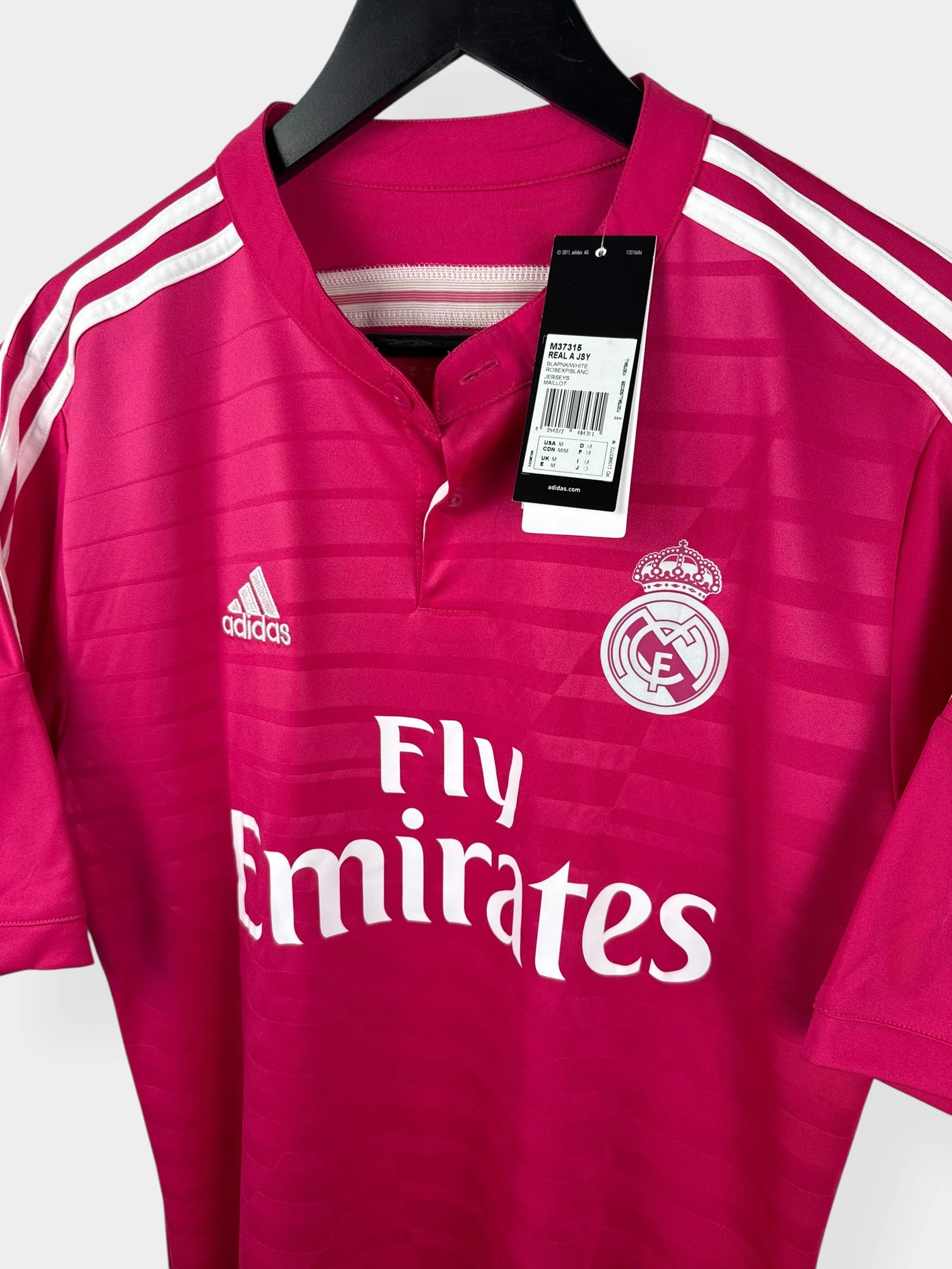 2014-15 REAL MADRID AWAY SHIRT RONALDO #7 M - Image 4
