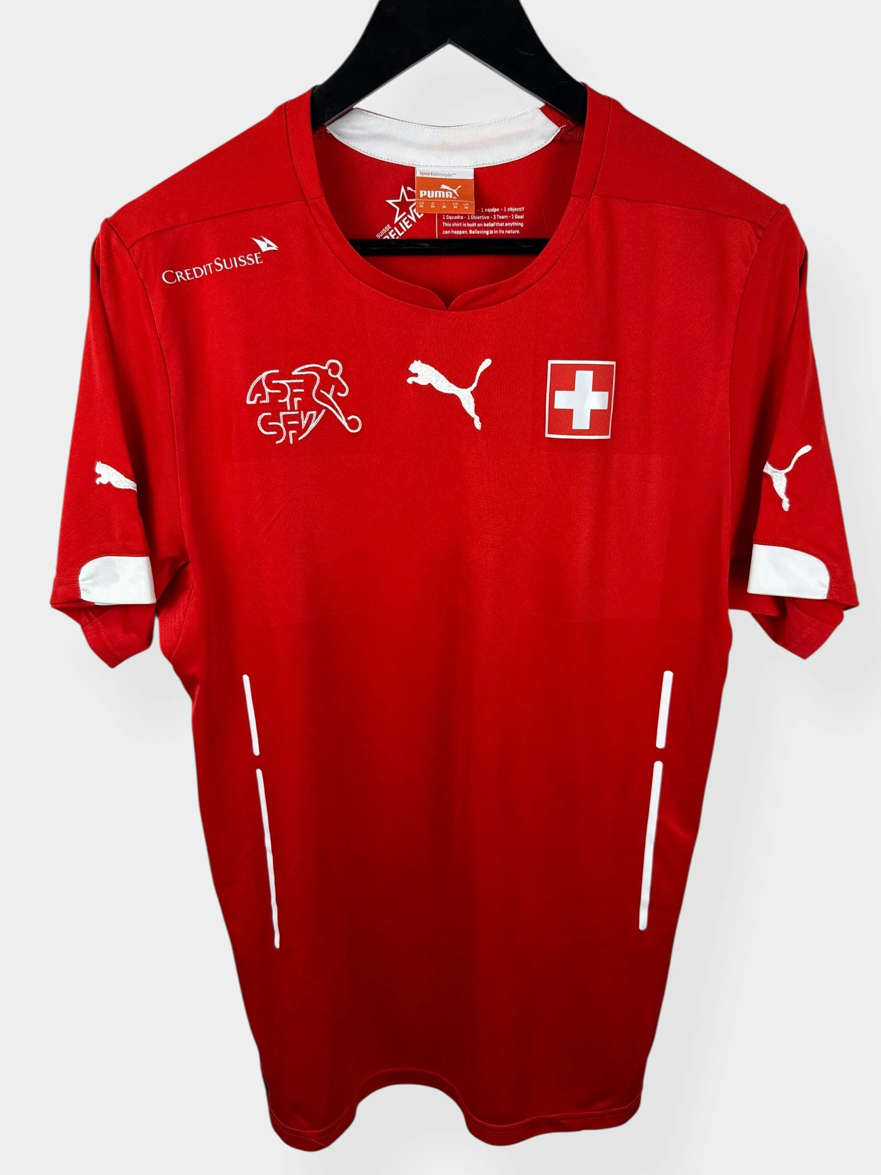 2014-15 SWITZERLAND HOME SHIRT M