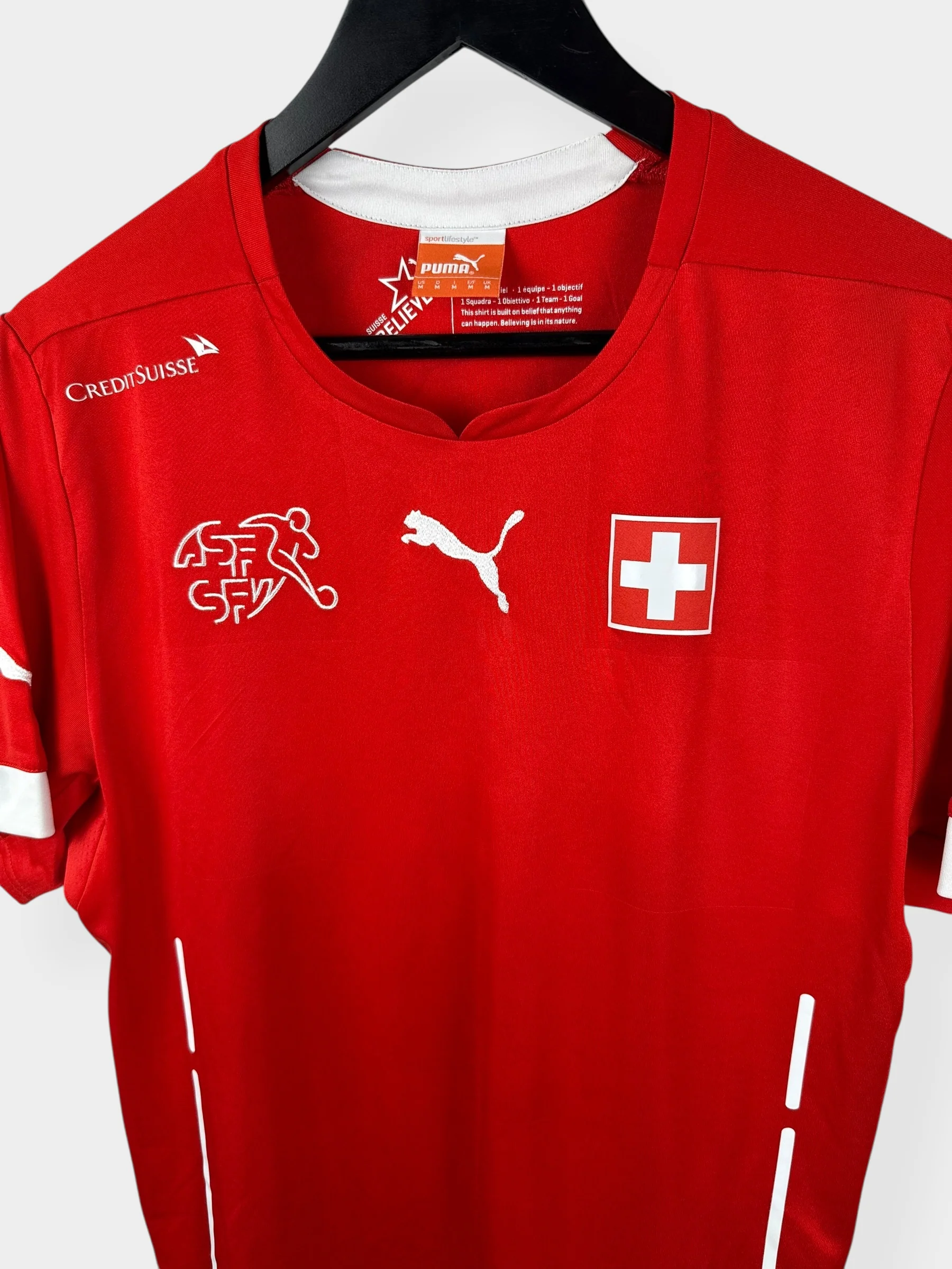 2014-15 SWITZERLAND HOME SHIRT M - Image 4