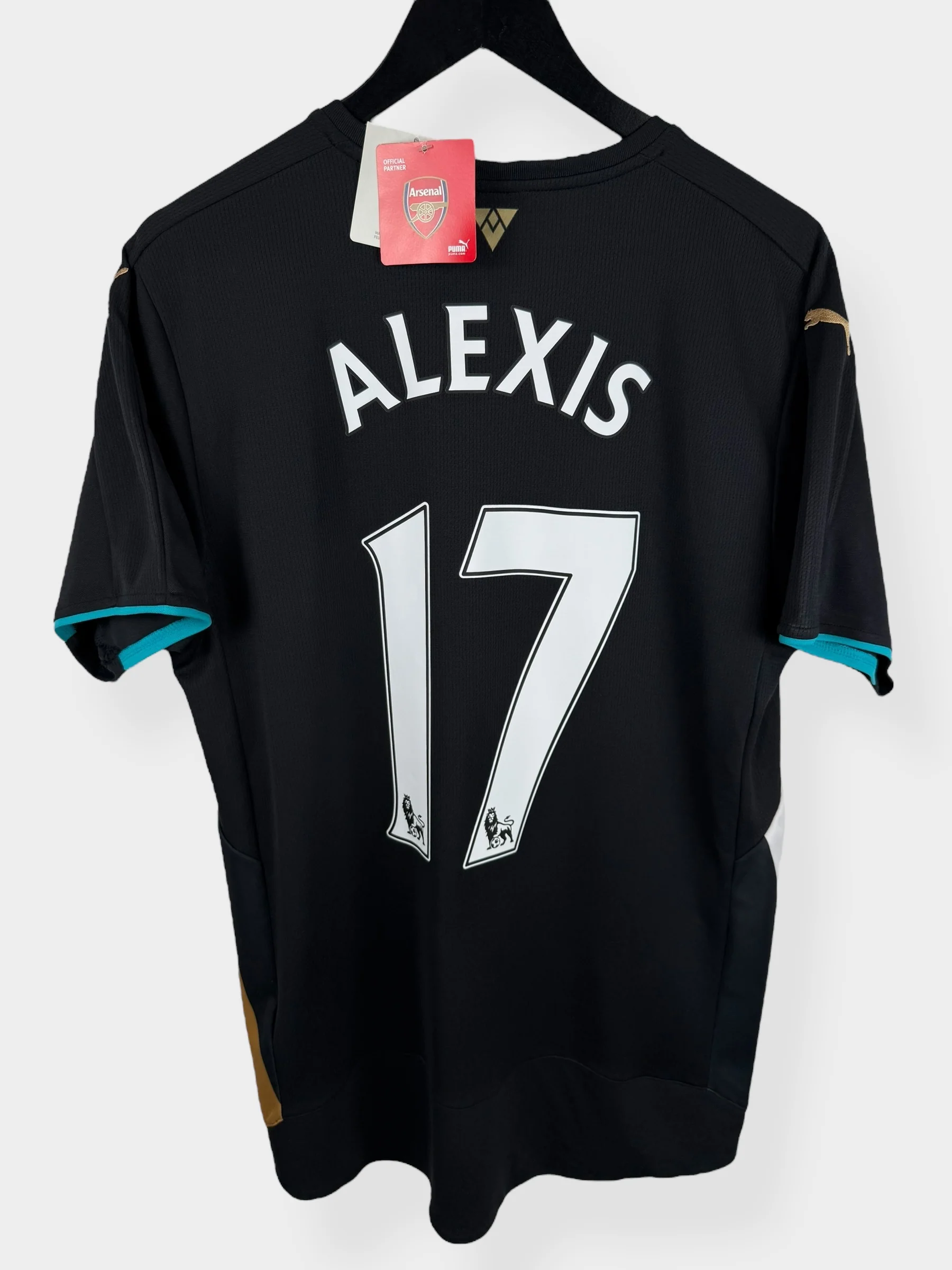 2015-16 ARSENAL THIRD SHIRT ALEXIS #17 L