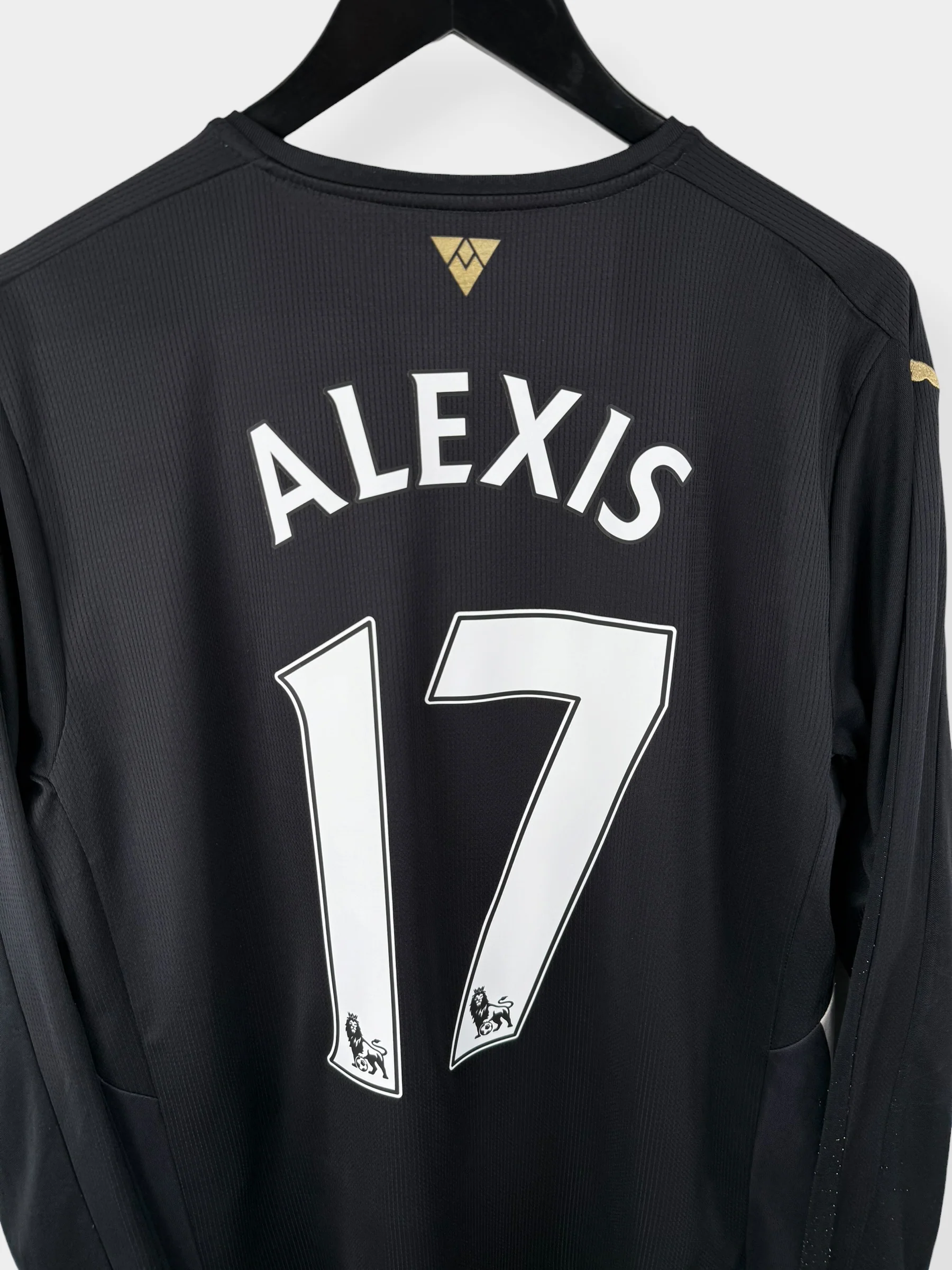 2015-16 ARSENAL THIRD SHIRT LS ALEXIS #17 L - Image 3