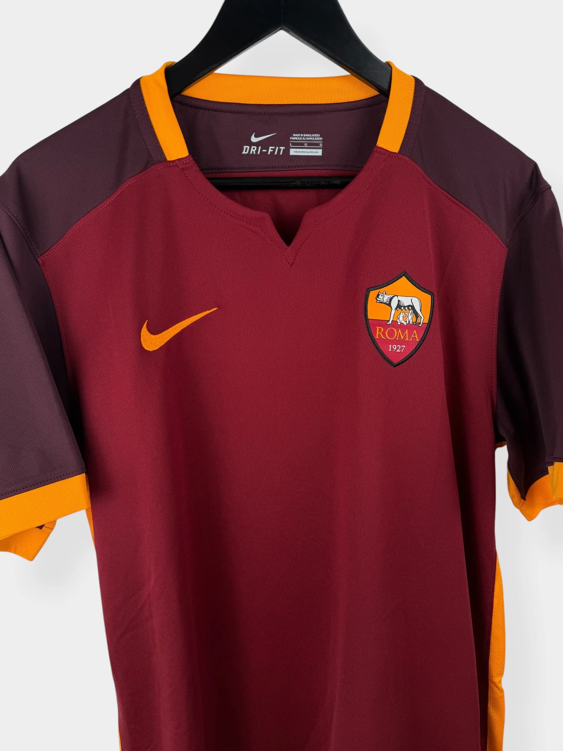 2015-16 AS ROMA HOME SHIRT L - Image 3