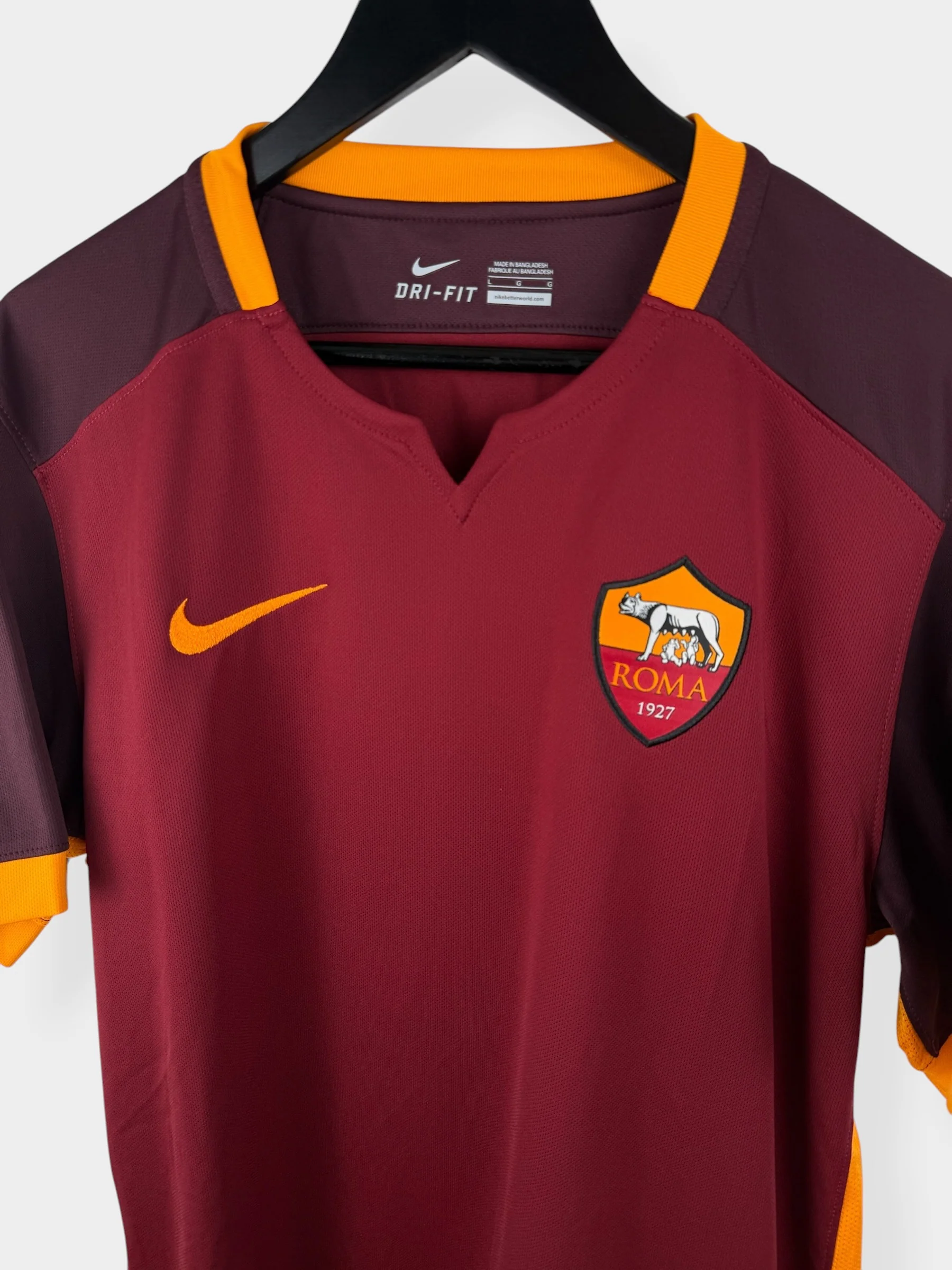 2015-16 AS ROMA HOME SHIRT L - Image 4