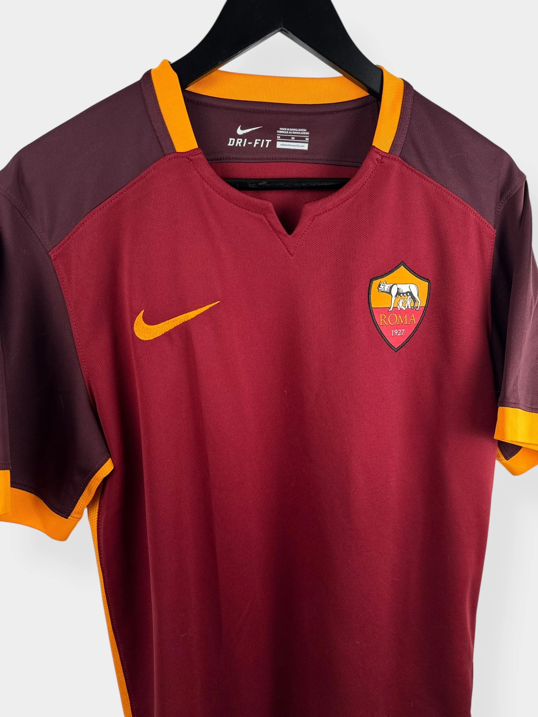 2015-16 AS ROMA HOME SHIRT M - Image 3