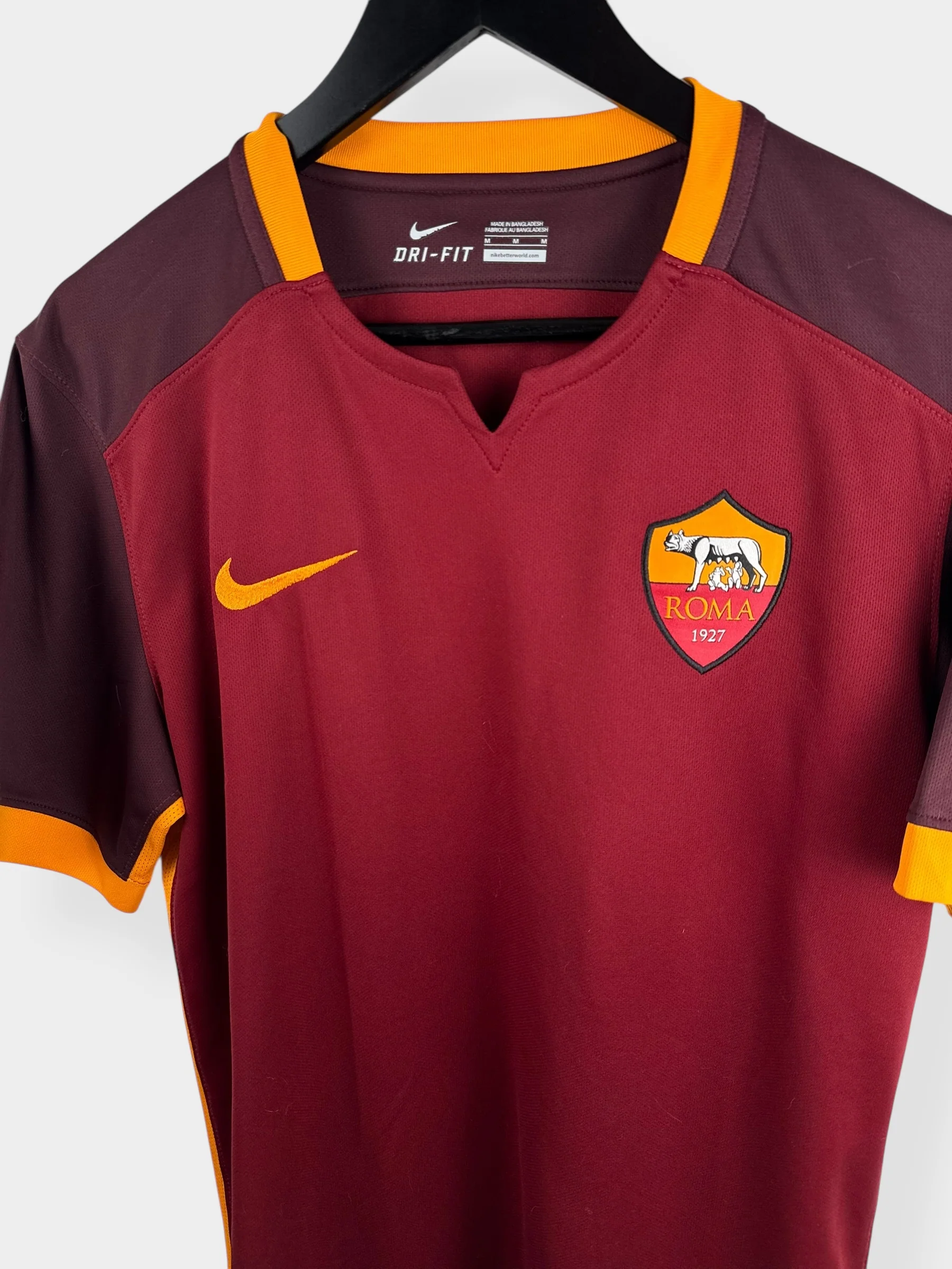 2015-16 AS ROMA HOME SHIRT M - Image 4