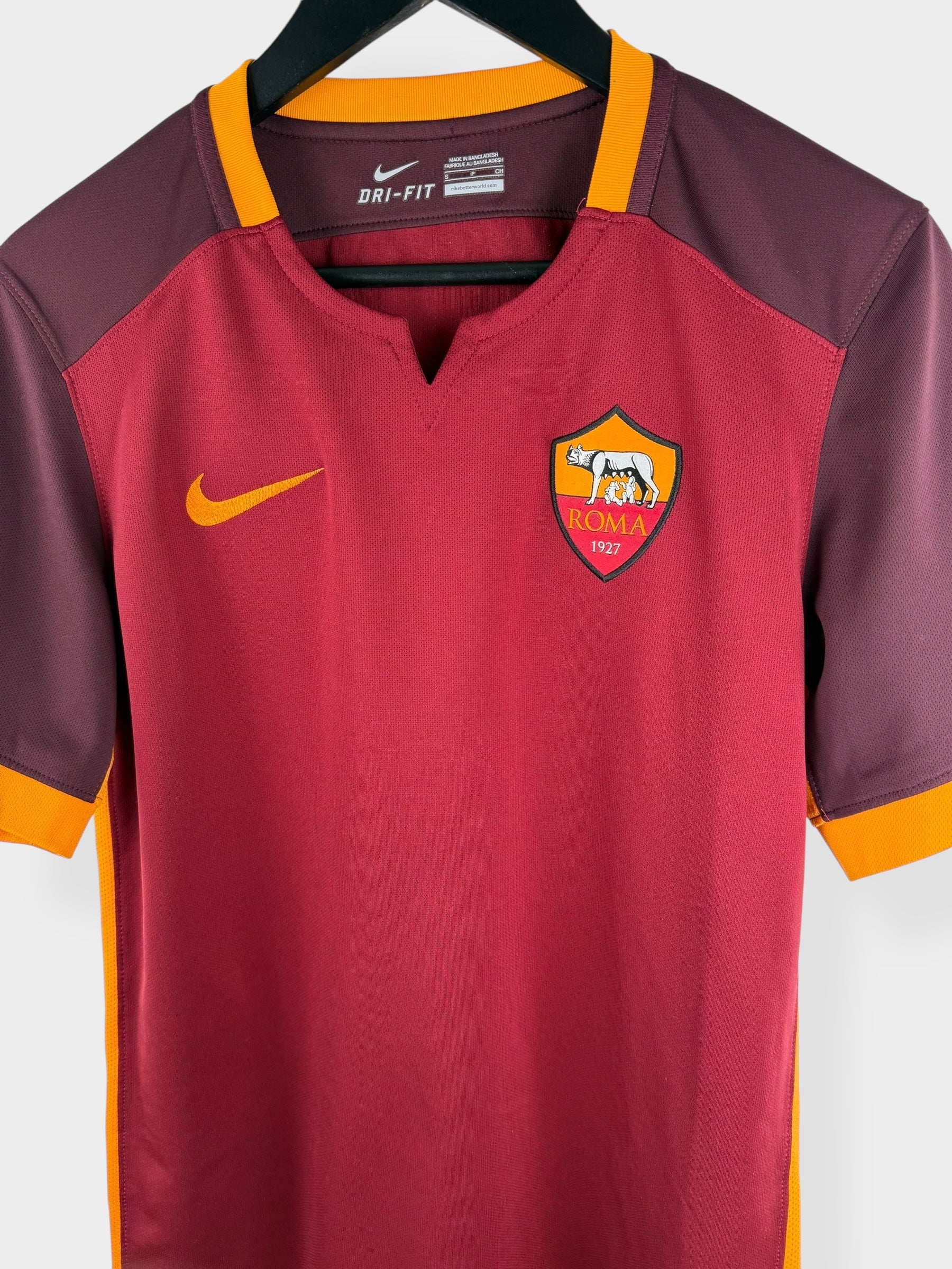 2015-16 AS ROMA HOME SHIRT S - Image 4