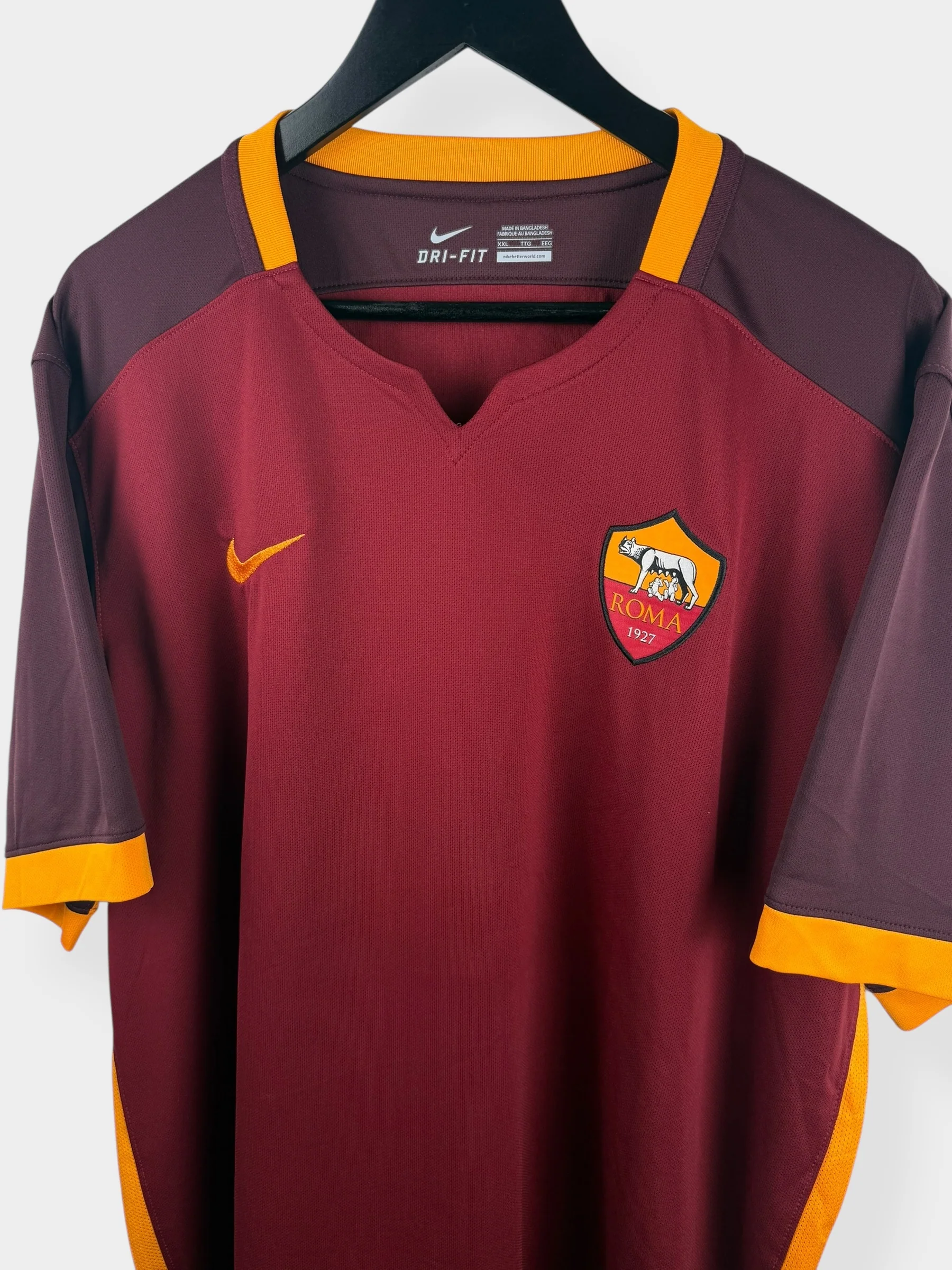 2015-16 AS ROMA HOME SHIRT XXL - Image 4