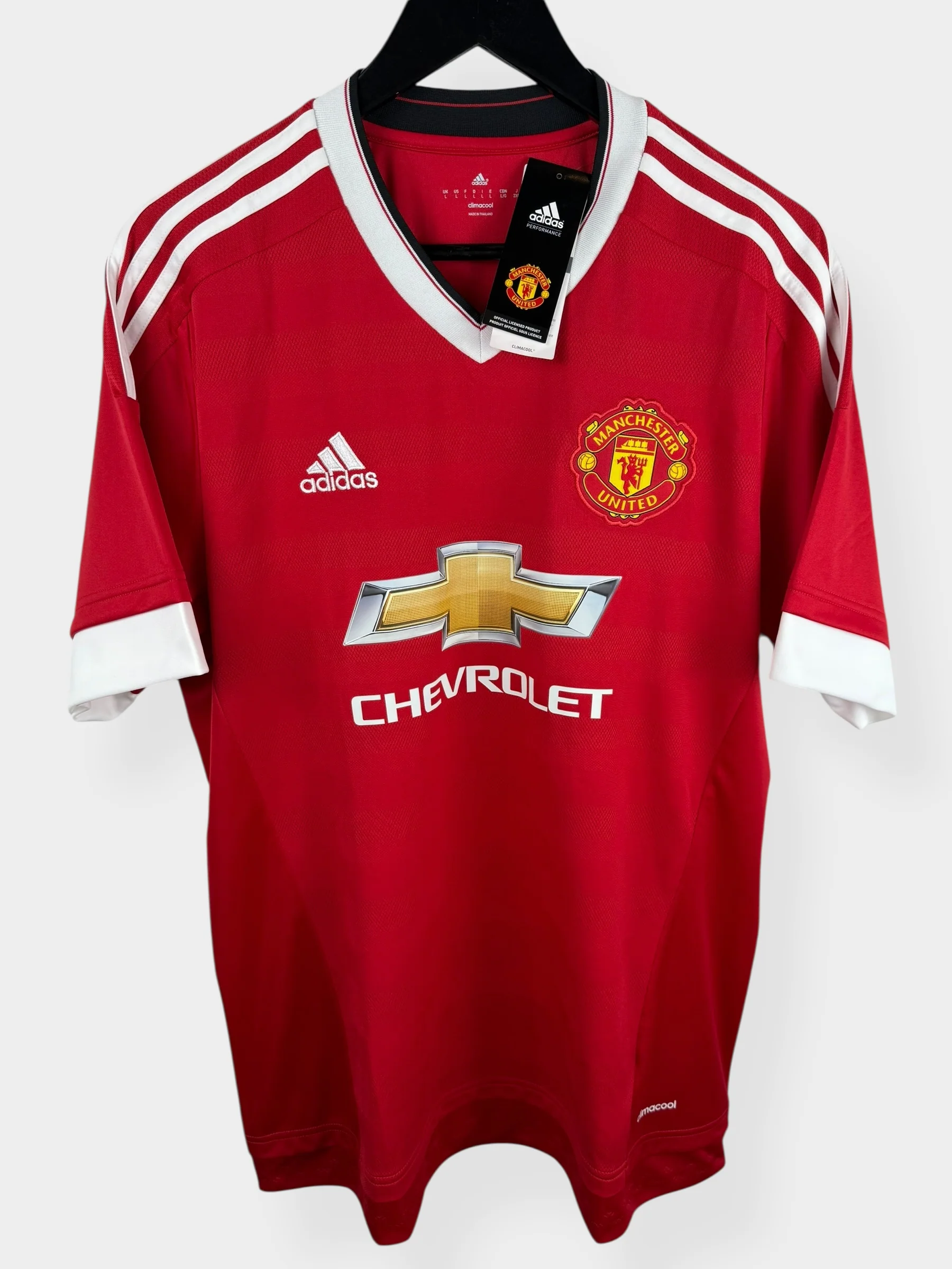 2015-16 MANCHESTER UNITED HOME SHIRT L