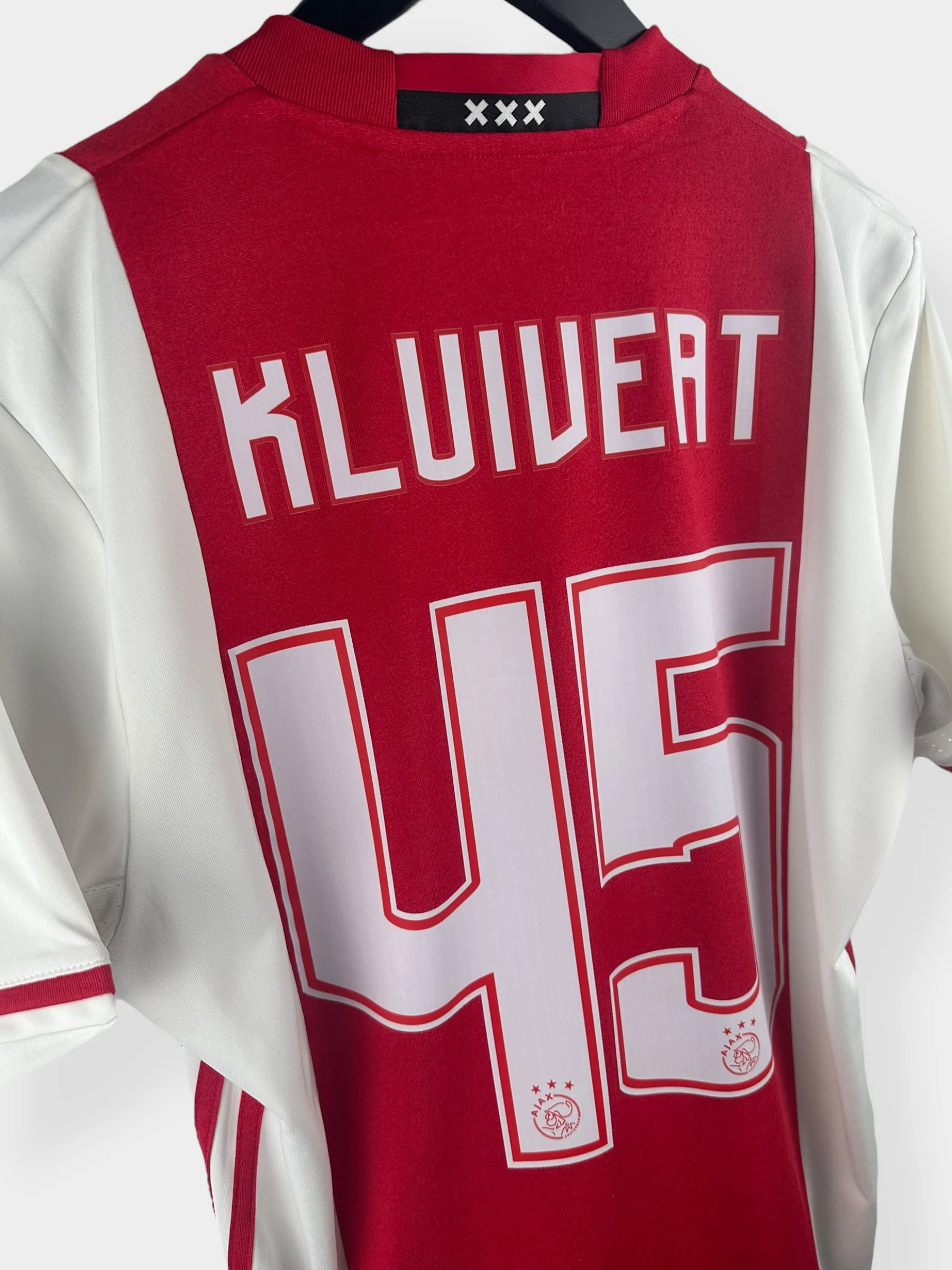 2016-17 AJAX HOME SHIRT KLUIVERT #45 S - Image 3