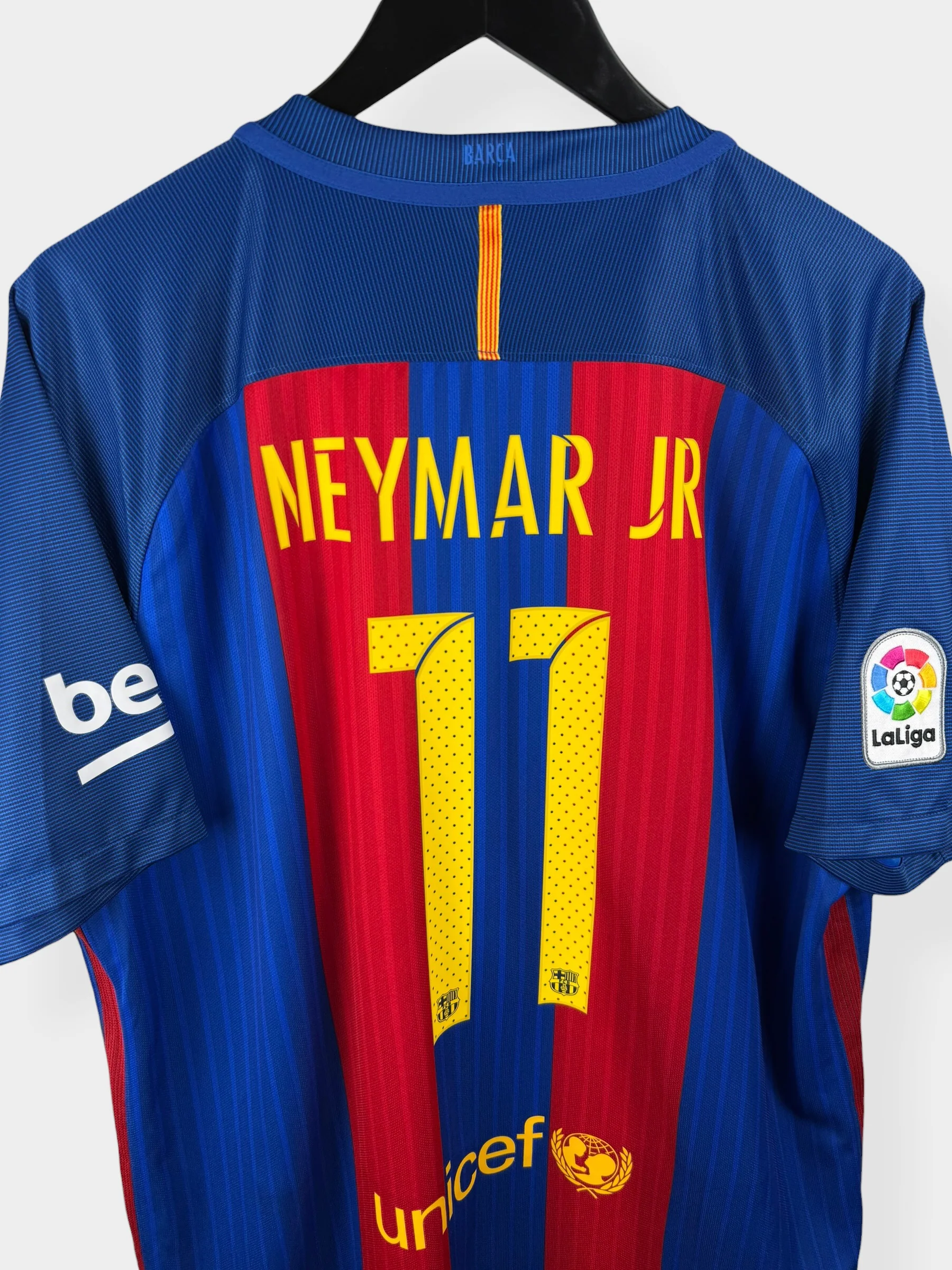 2016-17 BARCELONA HOME SHIRT NEYMAR JR #11 XL - Image 3