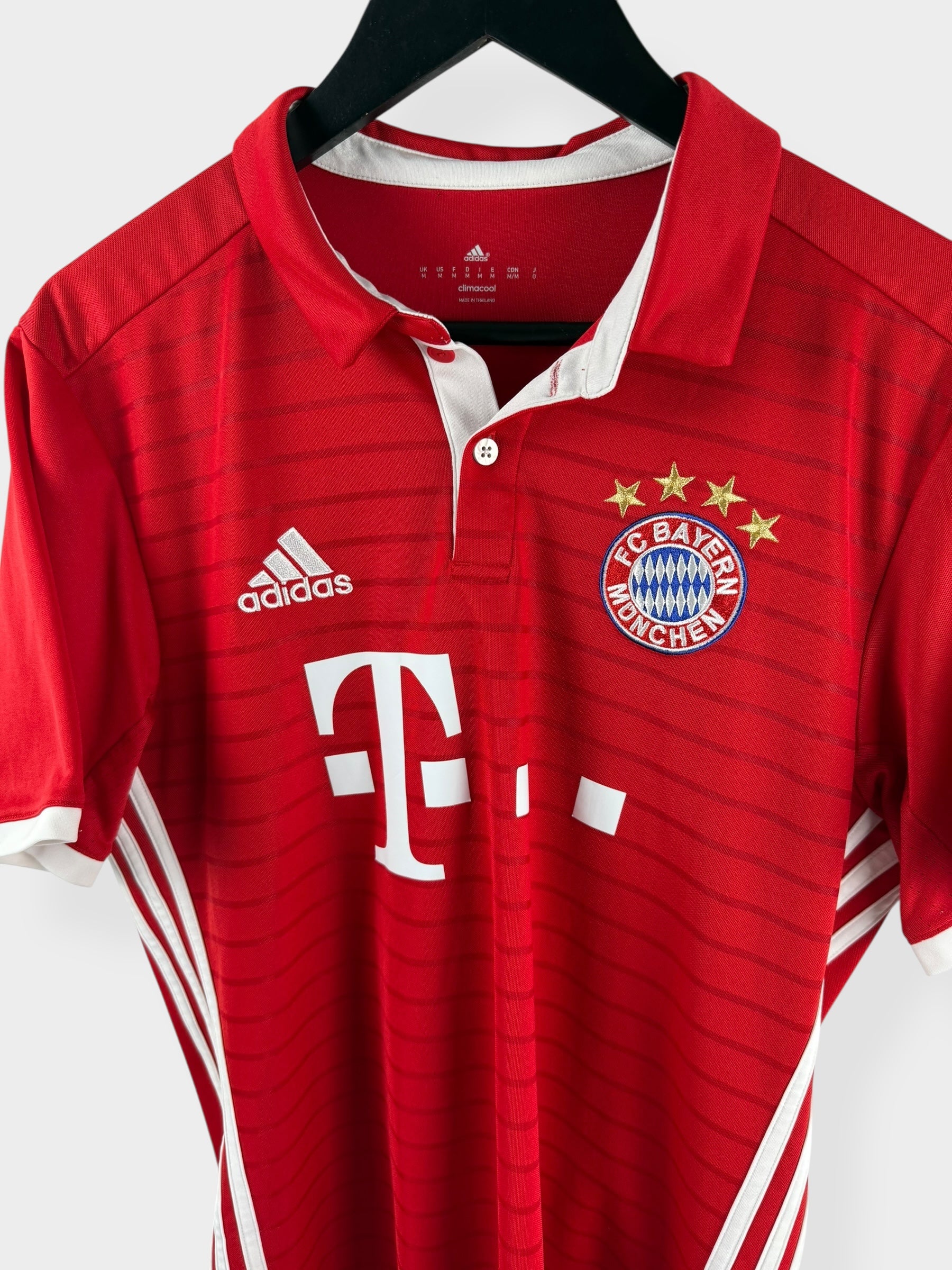 2016-17 BAYERN MUNICH HOME SHIRT RIBERY #7 M - Image 4