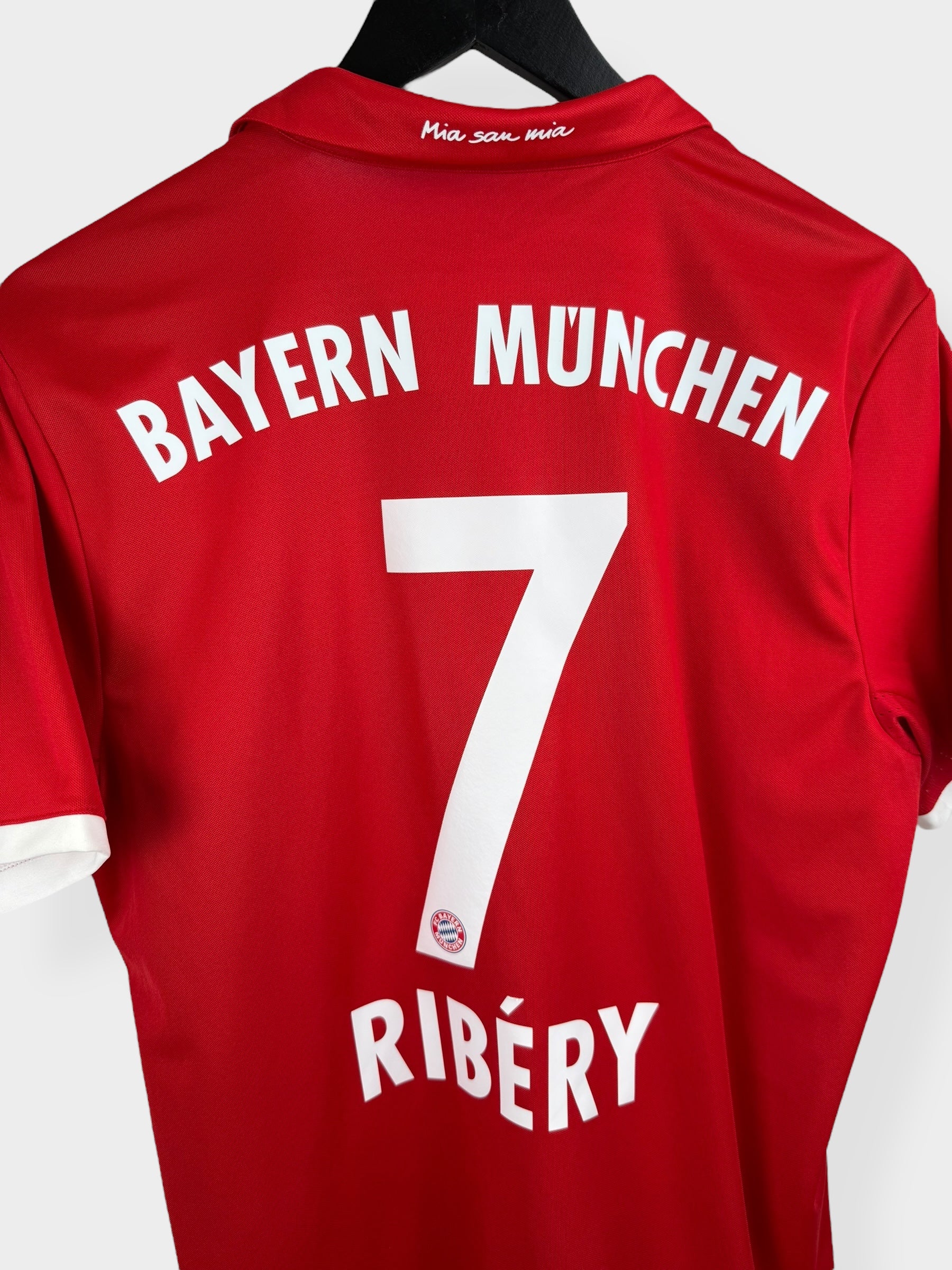2016-17 BAYERN MUNICH HOME SHIRT RIBERY #7 M - Image 3