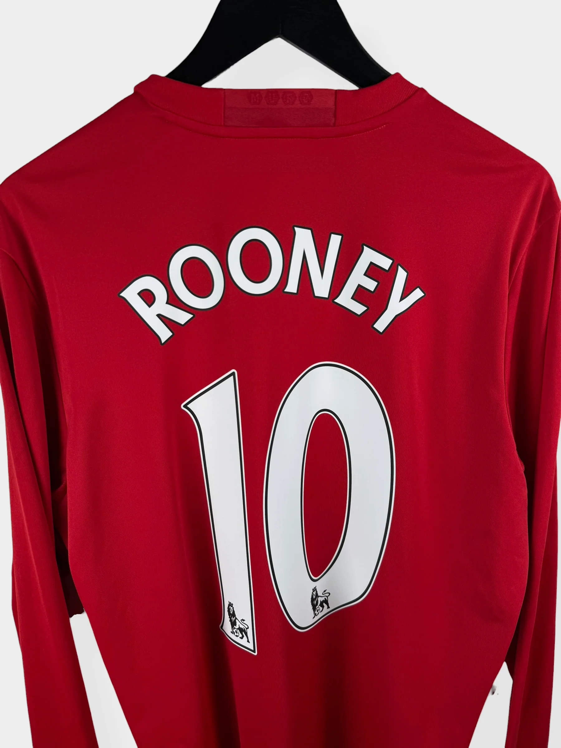 2016-17 MANCHESTER UNITED HOME SHIRT LS ROONEY #10 L - Image 3