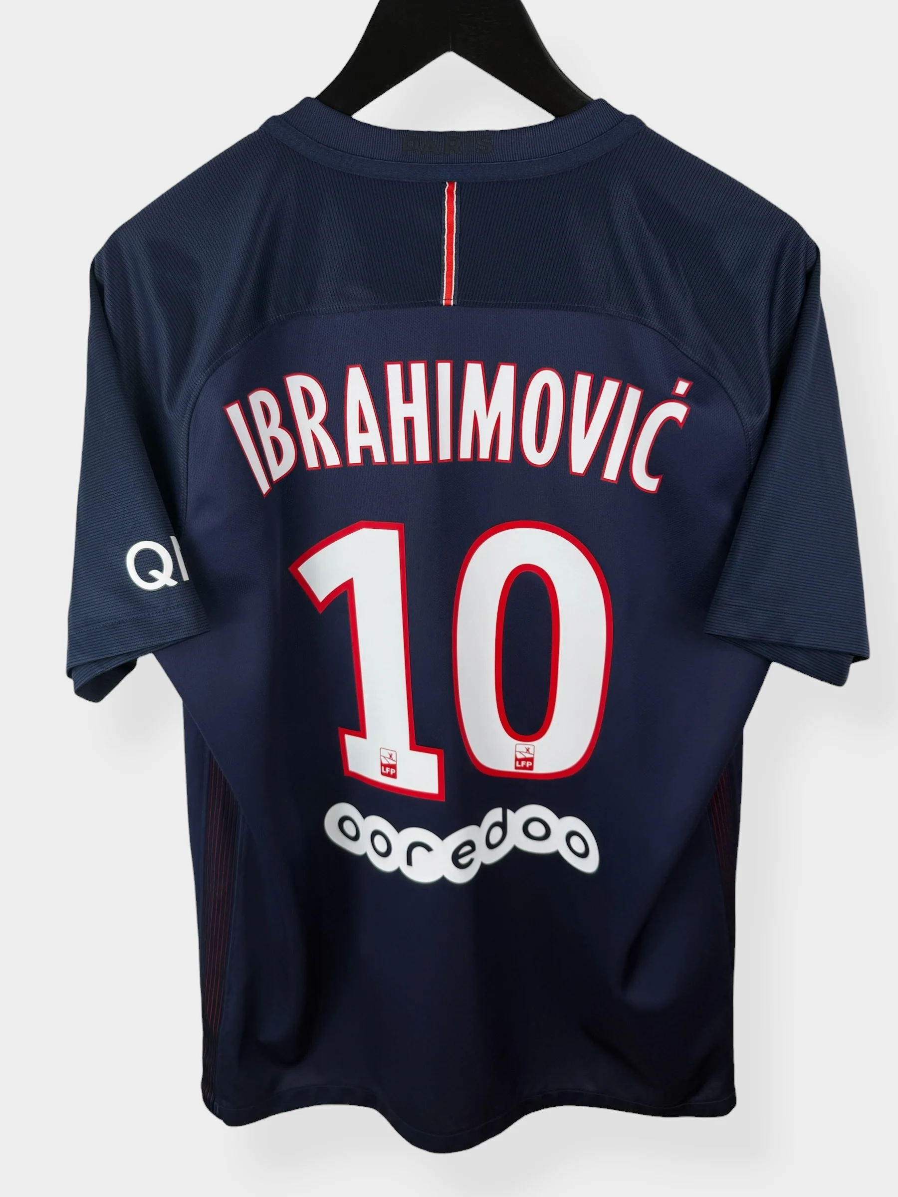 2016-17 PARIS SAINT-GERMAIN HOME SHIRT IBRAHIMOVIC #10 M