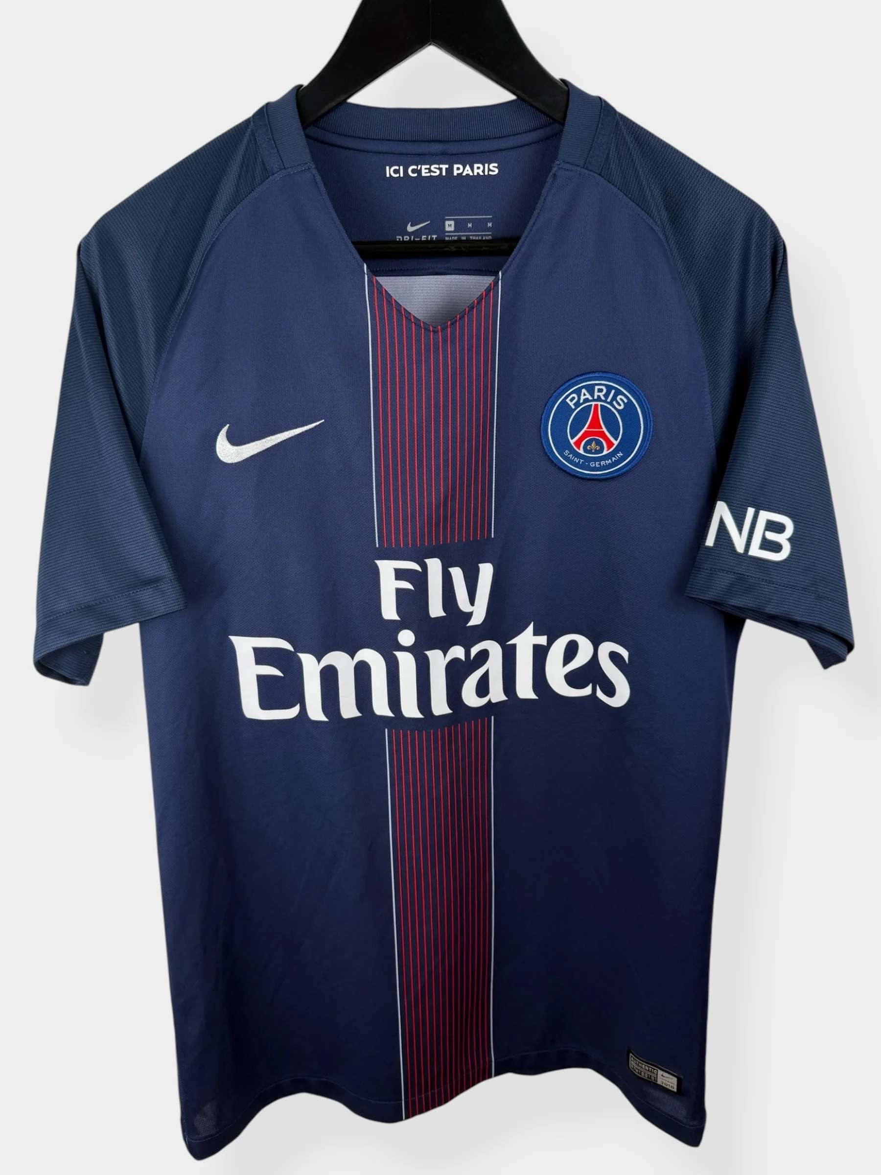 2016-17 PARIS SAINT-GERMAIN HOME SHIRT IBRAHIMOVIC #10 M - Image 2