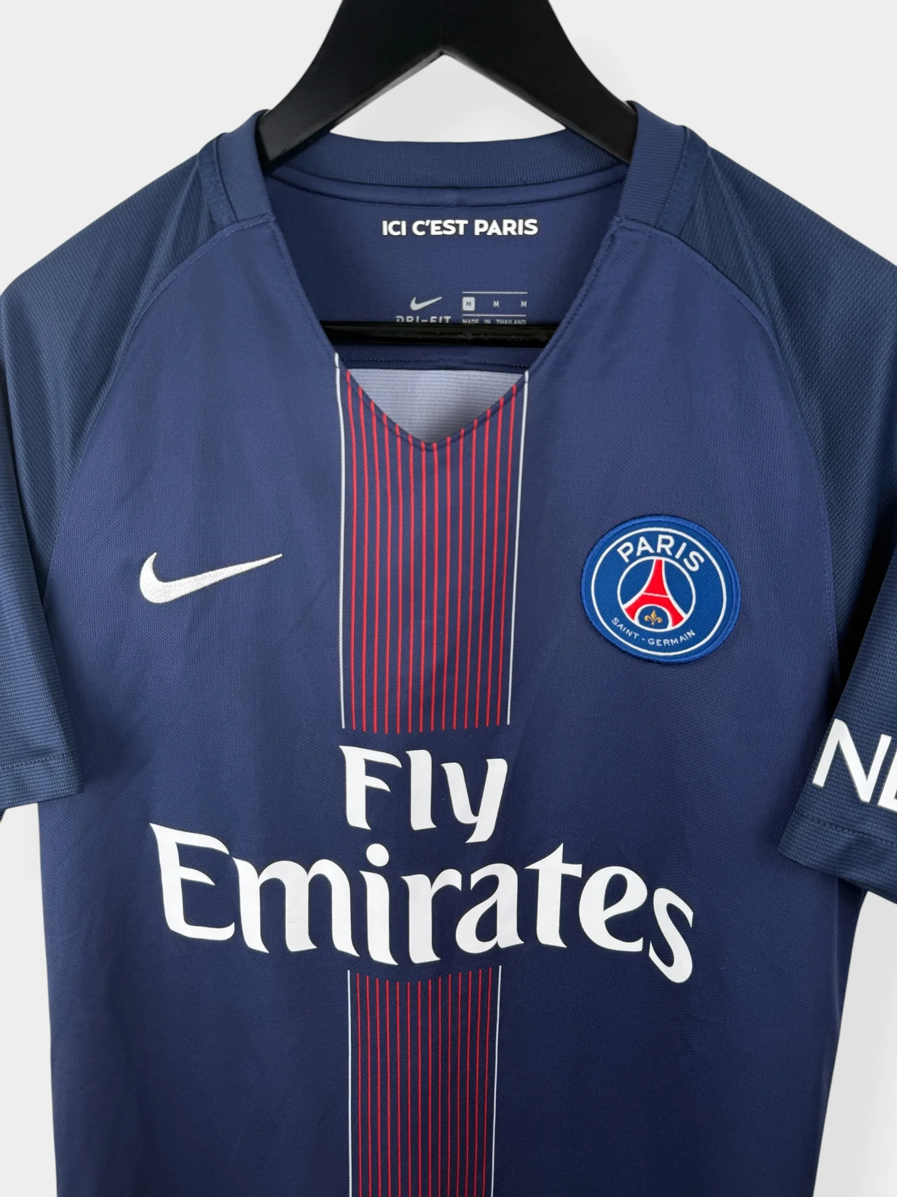 2016-17 PARIS SAINT-GERMAIN HOME SHIRT IBRAHIMOVIC #10 M - Image 4