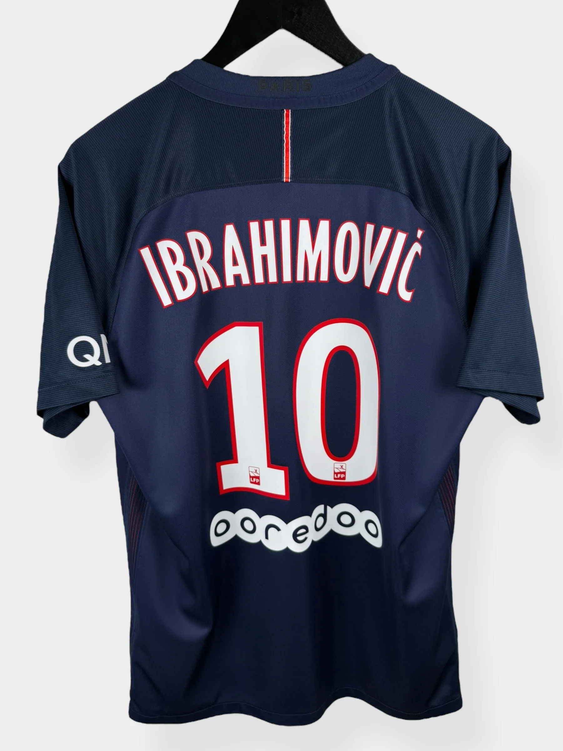 2016-17 PARIS SAINT-GERMAIN HOME SHIRT IBRAHIMOVIC #10 M