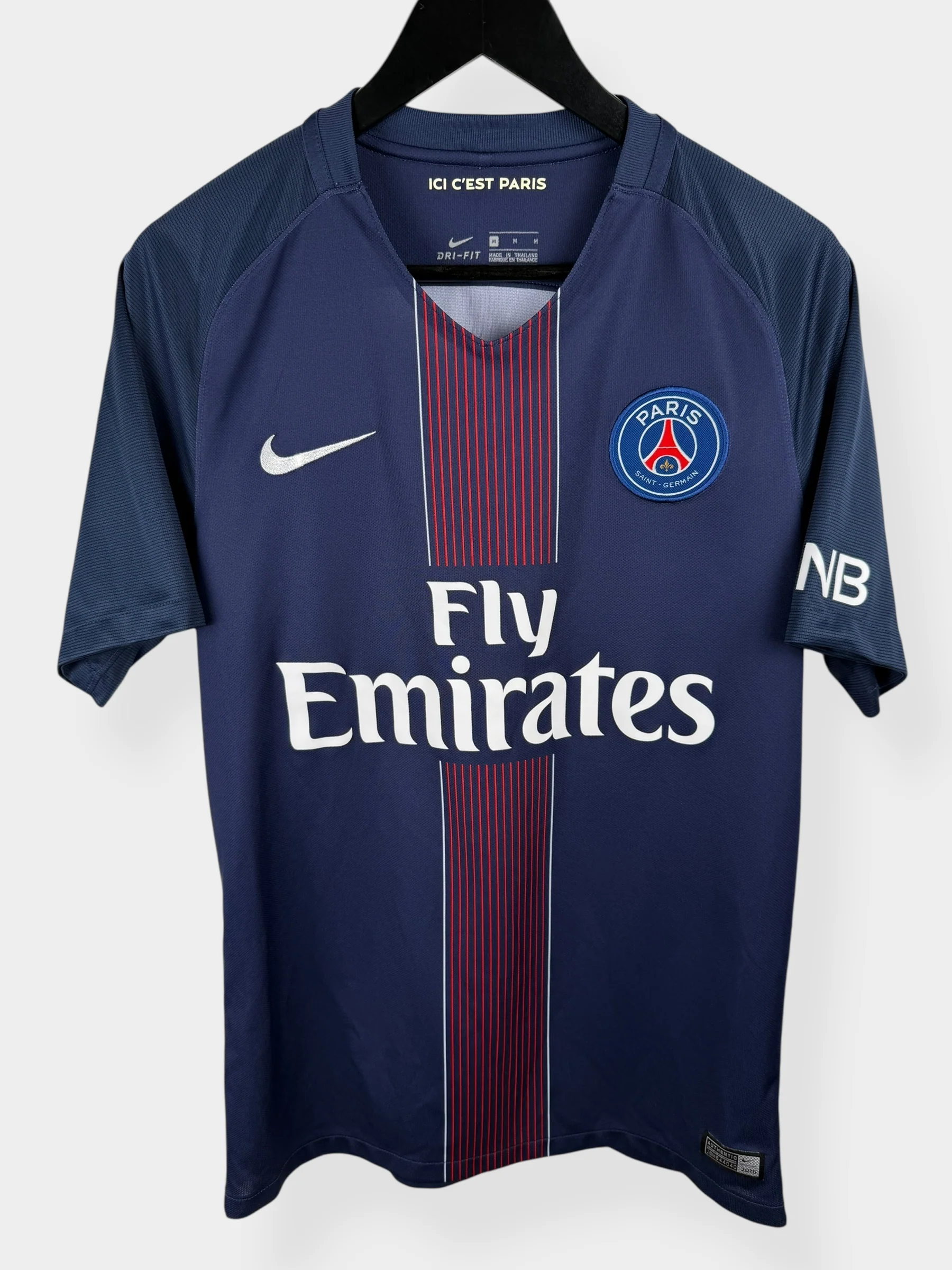 2016-17 PARIS SAINT-GERMAIN HOME SHIRT IBRAHIMOVIC #10 M - Image 2